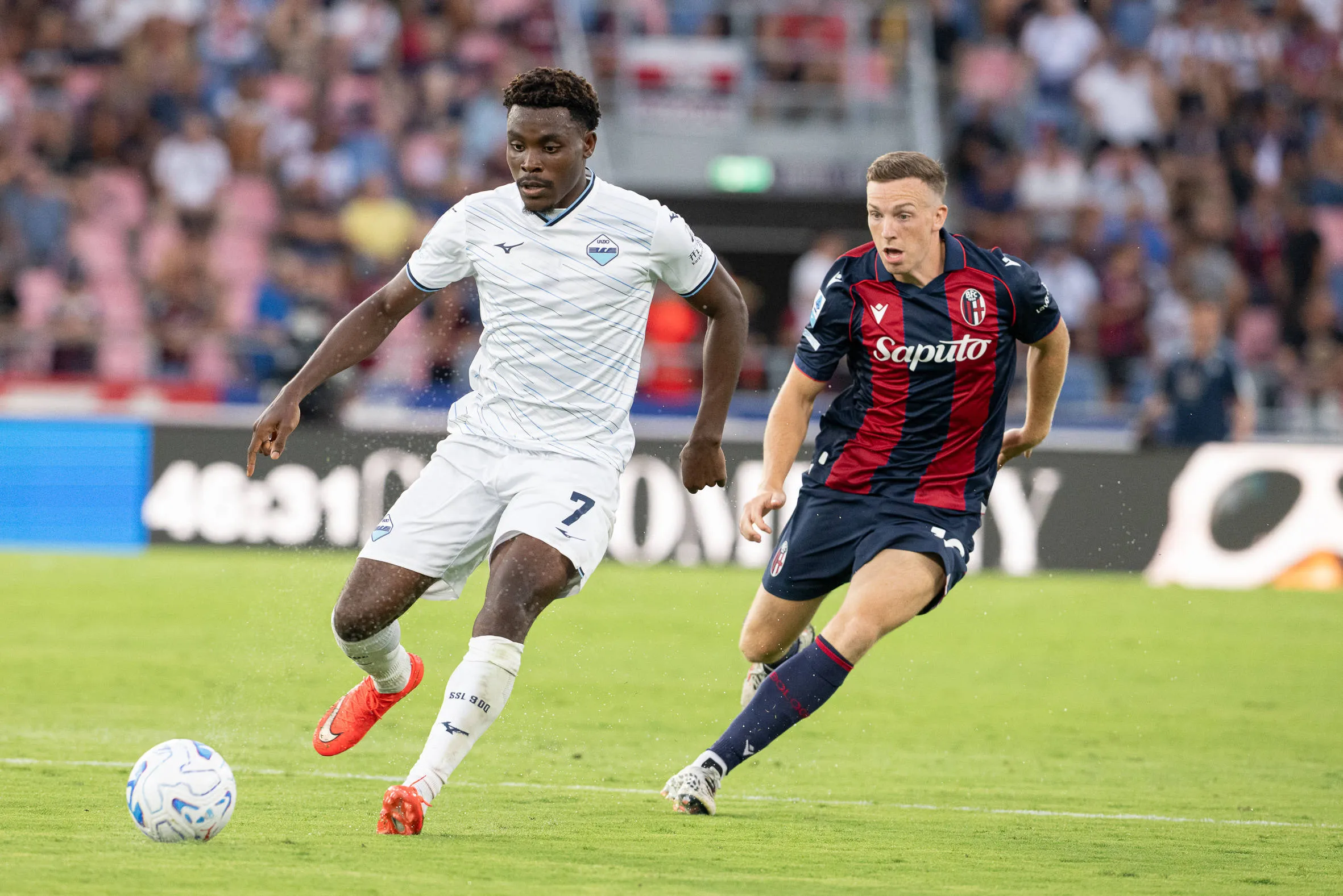 Super Eagles and Lazio midfielder Fisayo Dele-Bashiru 