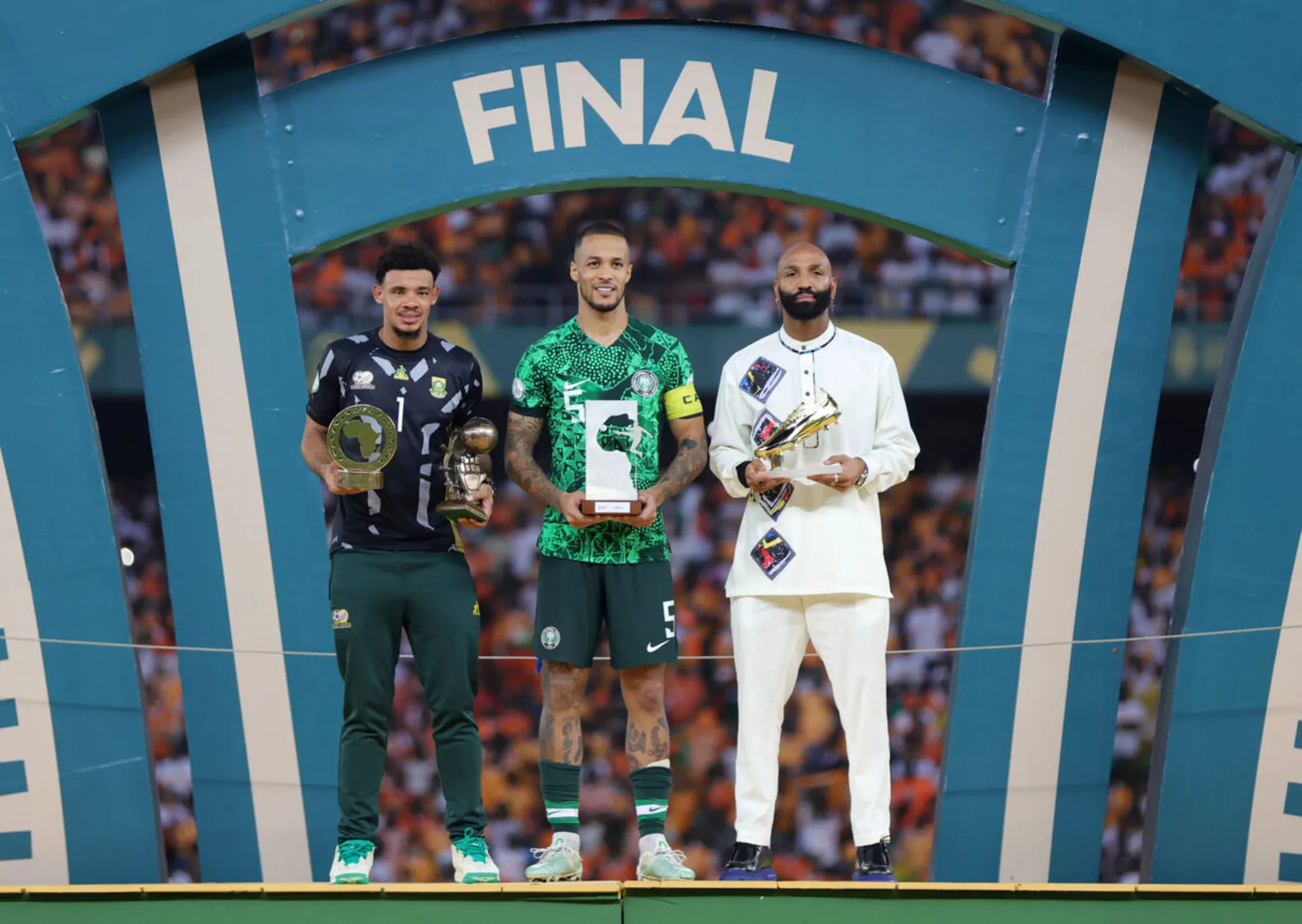 AFCON 2024: Troost-Ekong wins golden ball, Nwabali beaten to goalkeeper award &nbsp;