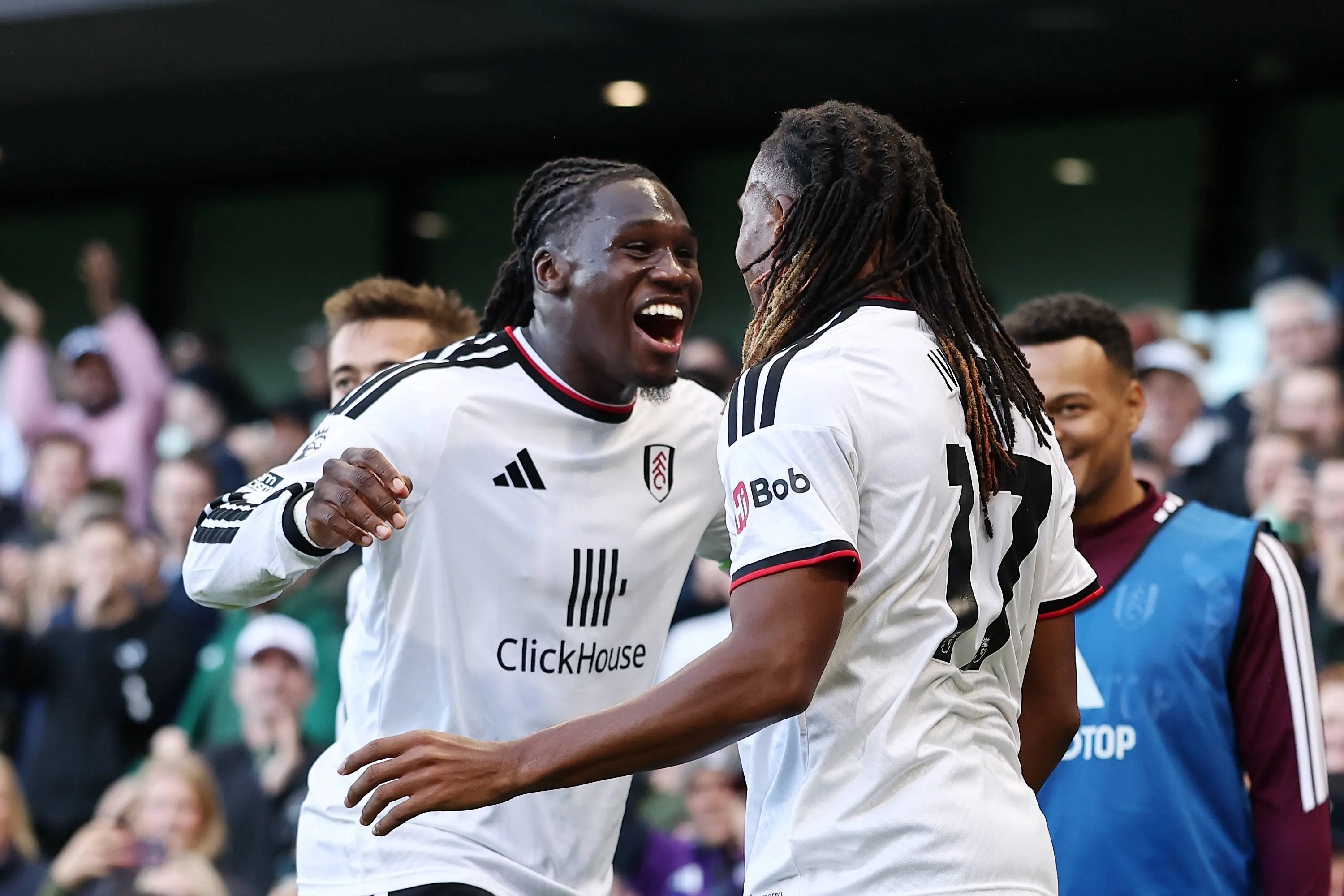 Super Eagles stars Calvin Bassey and Alex Iwobi