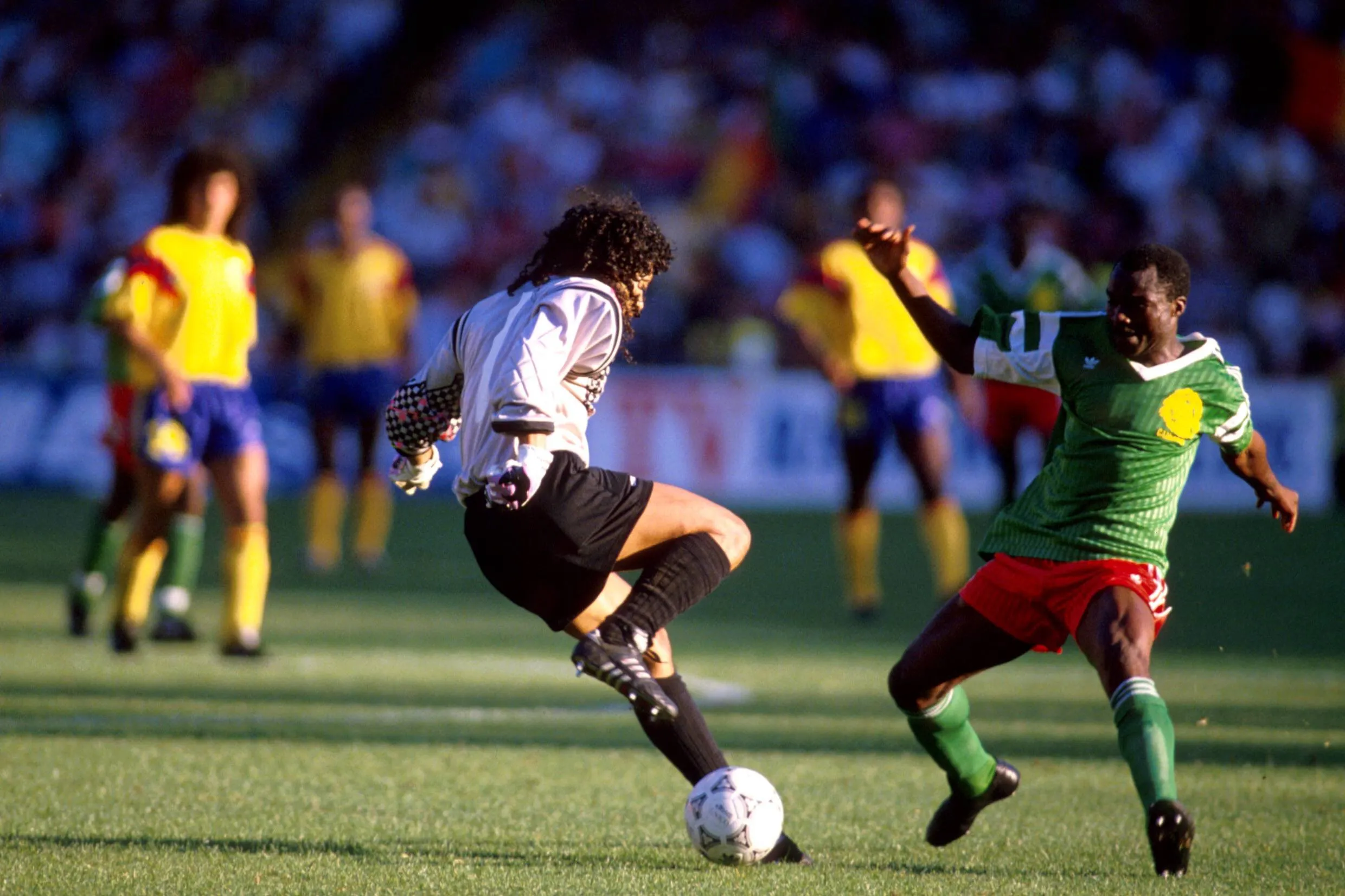 Cameroon great Roger Milla 