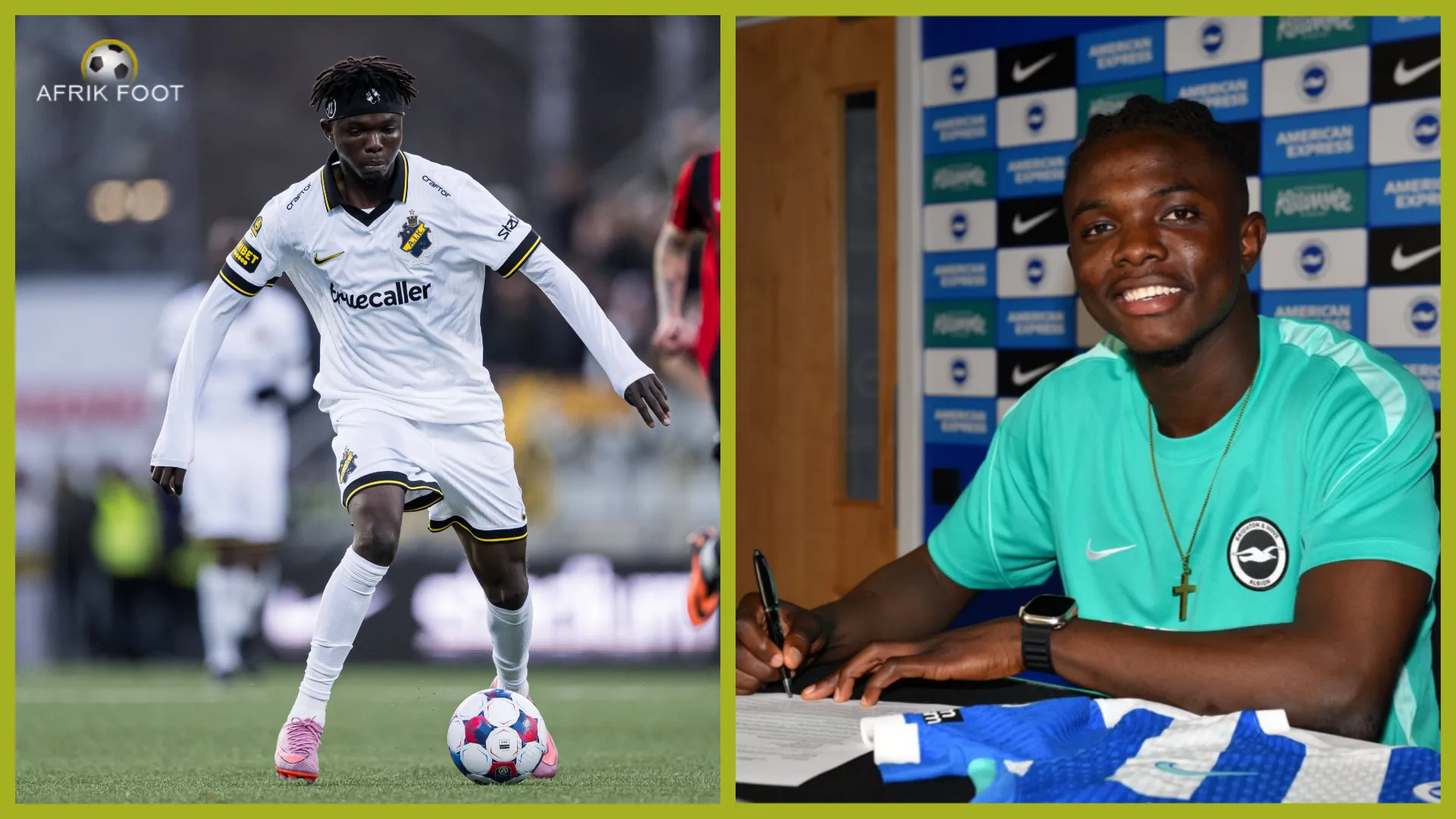 Brighton sign Zadok Yohanna: Full breakdown of record-breaking ₦47bn transfer