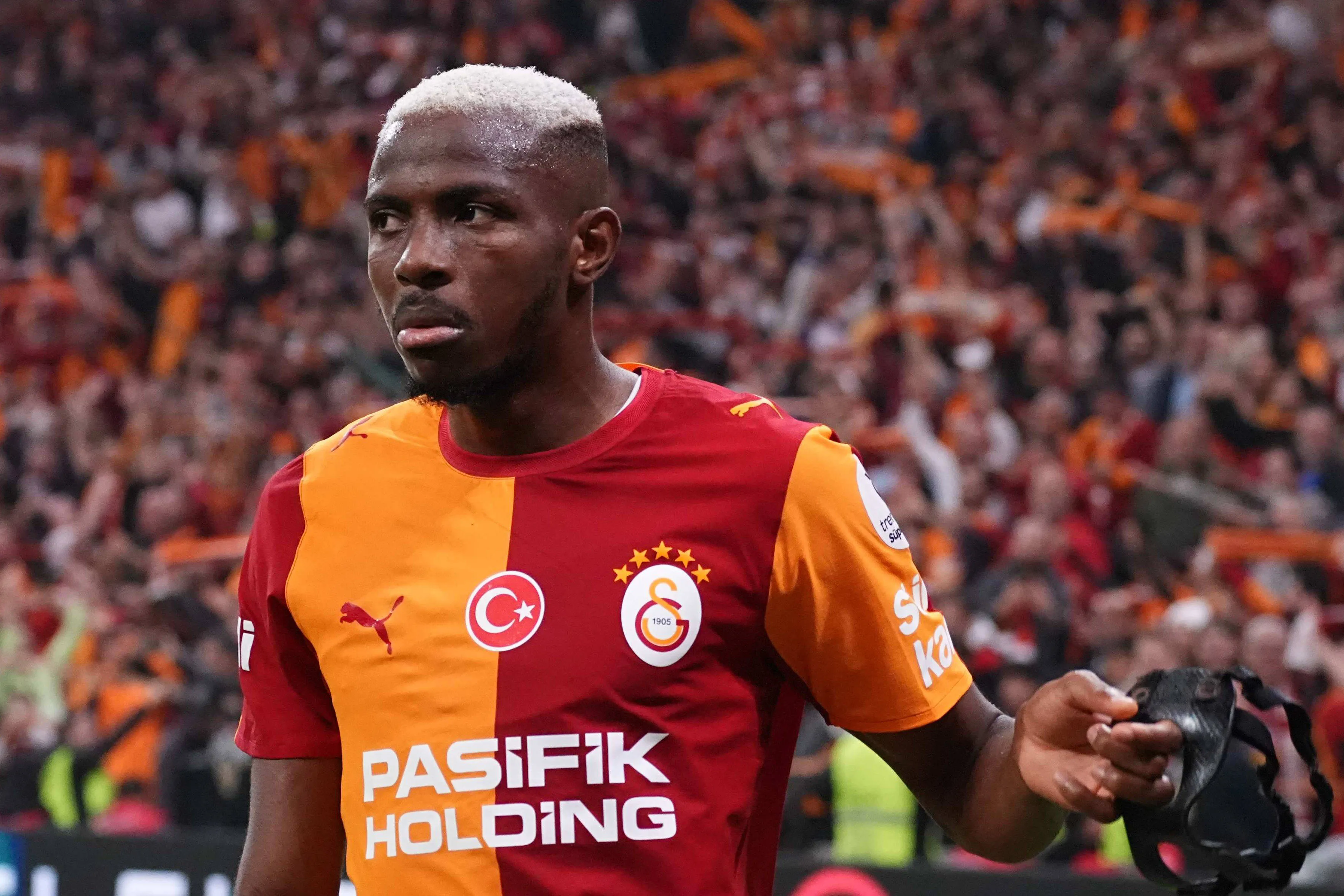 Victor Osimhen of Galatasaray in the Super Eagles news
