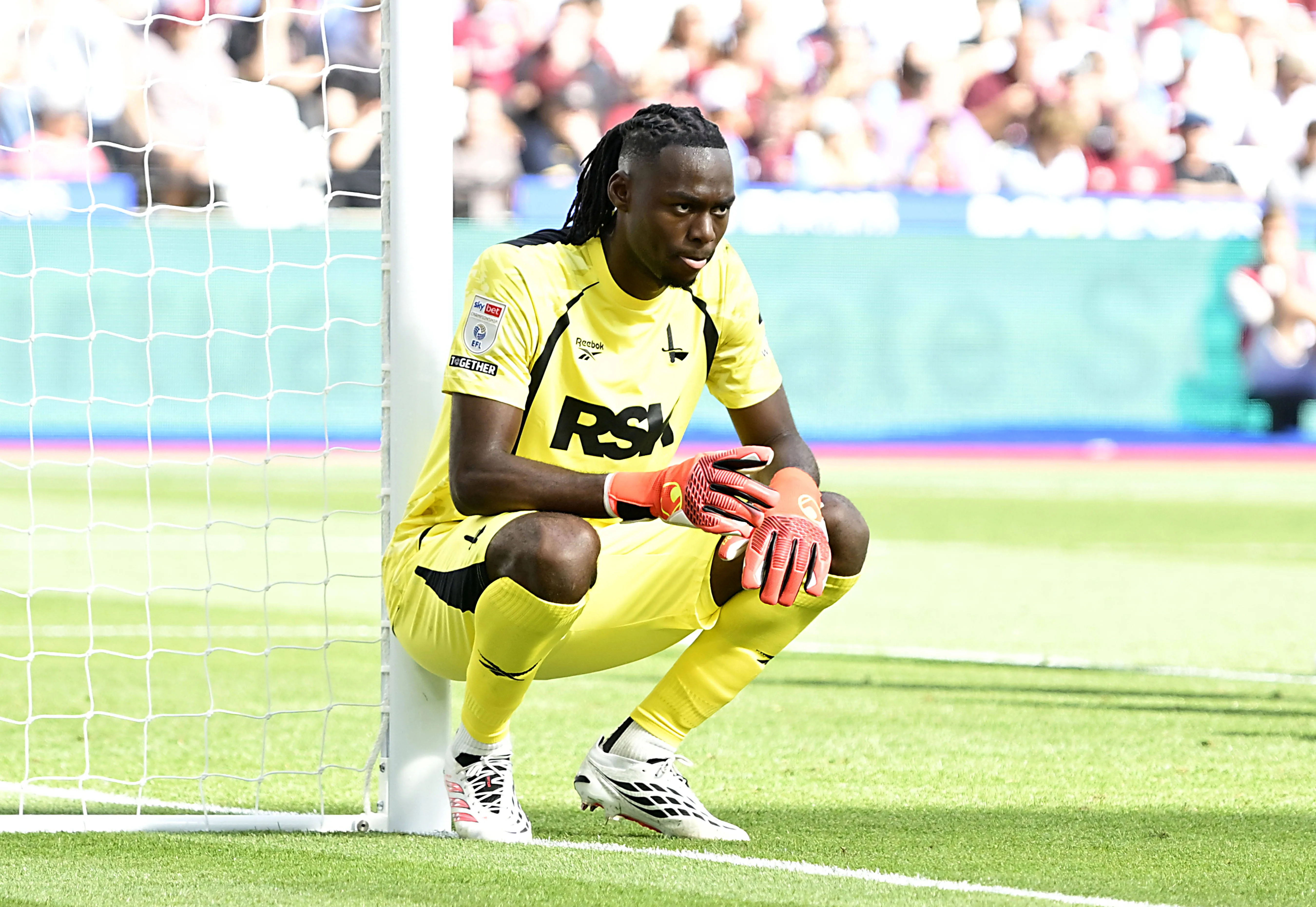 Super Eagles goalie Arthur Okonkwo 