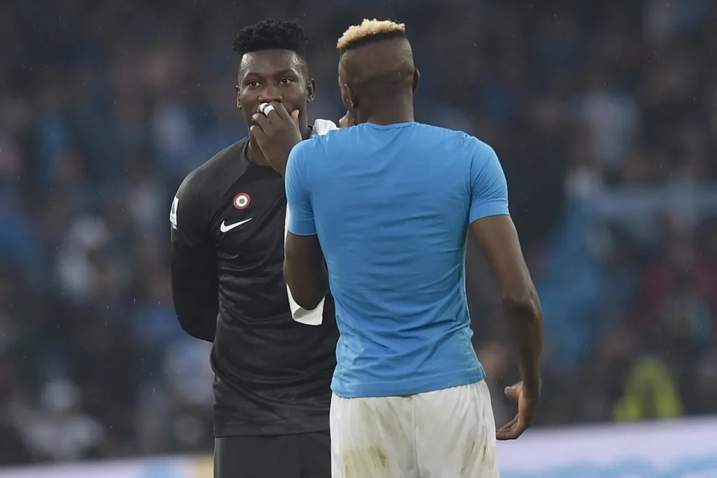 Andre Onana and Victor Osimhen 
