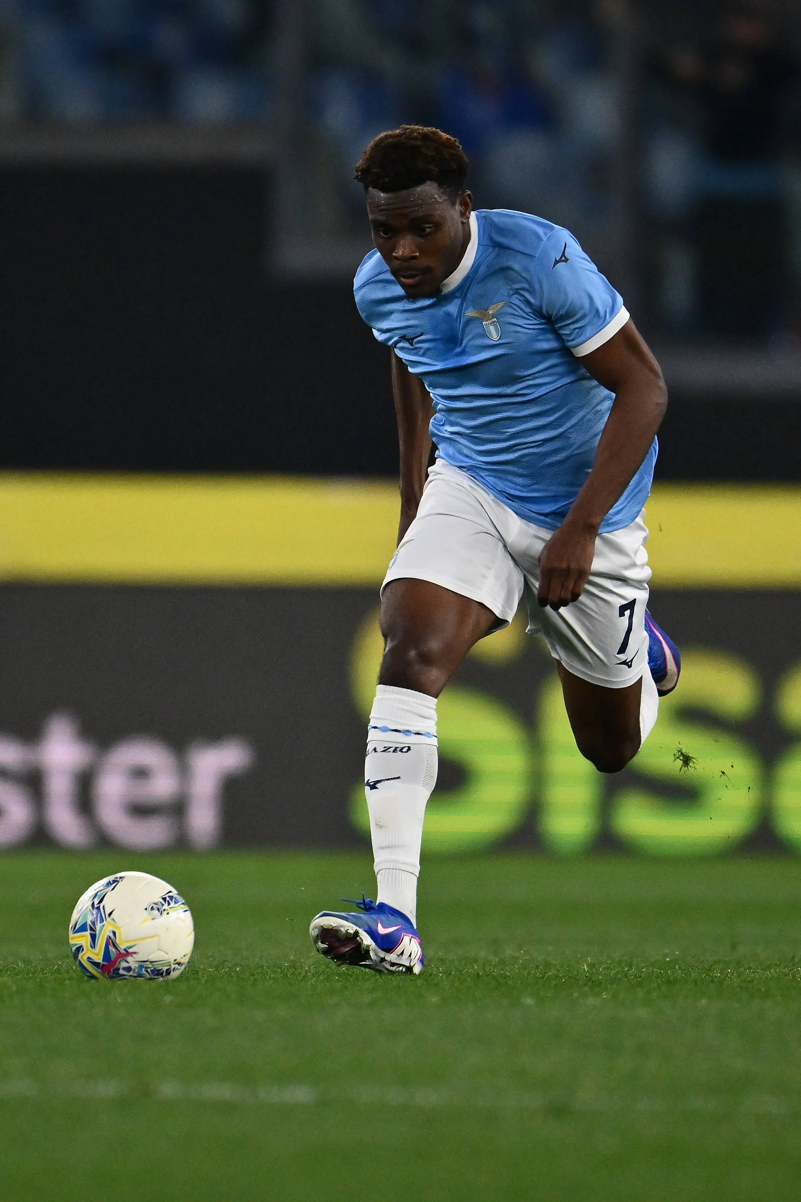 Super Eagles and Lazio midfielder Fisayo Dele-Bashiru 