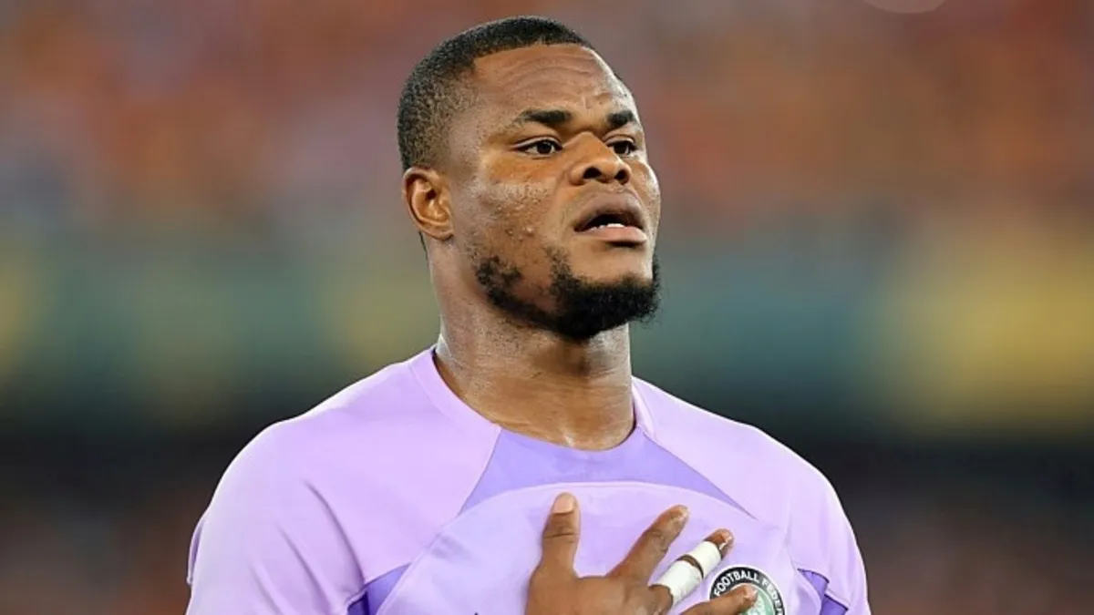 Super Eagles no.1 Stanley Nwabali soldiered through injury in September WCQ