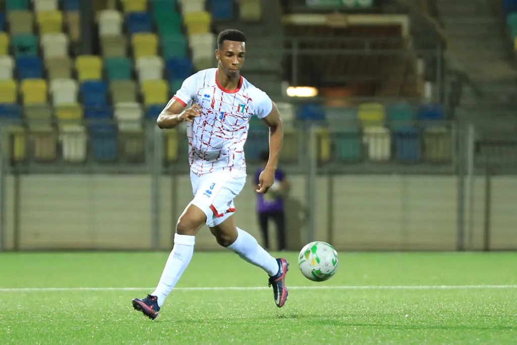 Marvin Anieboh of Equatorial Guinea in AFCON 2023 qualifying game