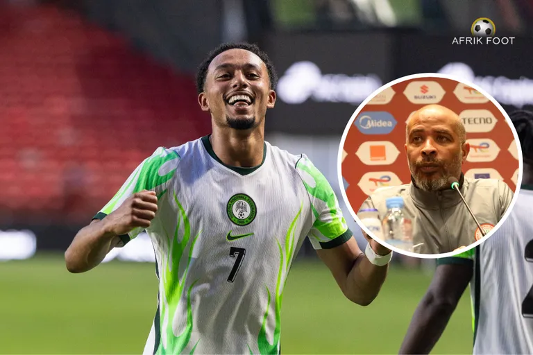 &ldquo;Not happy with him&rdquo; &ndash; Why Eric Chelle criticized Femi Azeez despite stunning Super Eagles debut