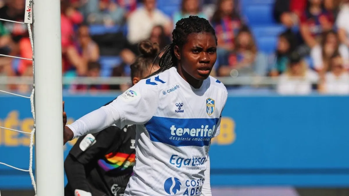 Super Falcons star leads UD Tenerife&rsquo;s dramatic comeback against Liga F Giants