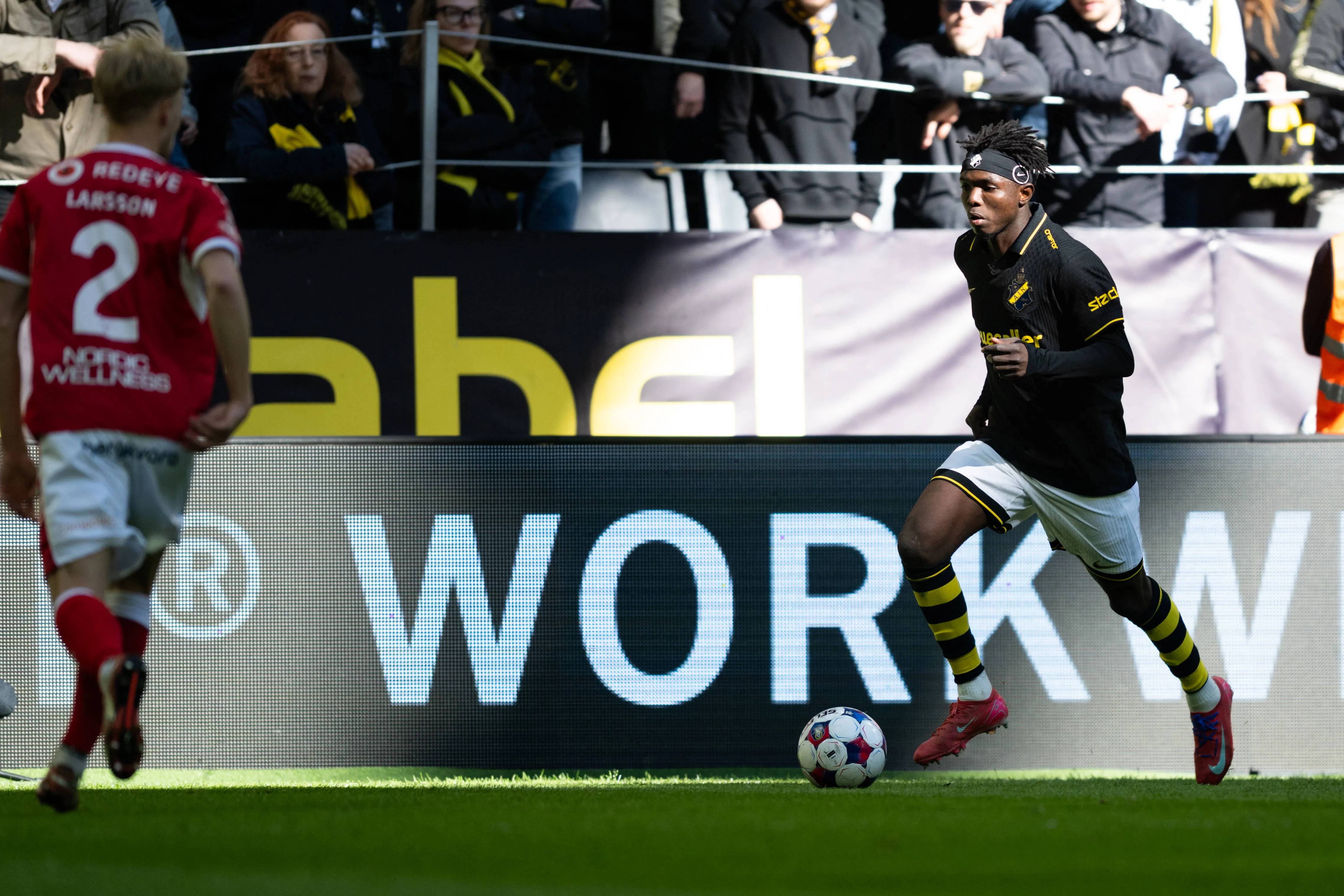 Nigeria and AIK teen talent Zadok Yohanna.