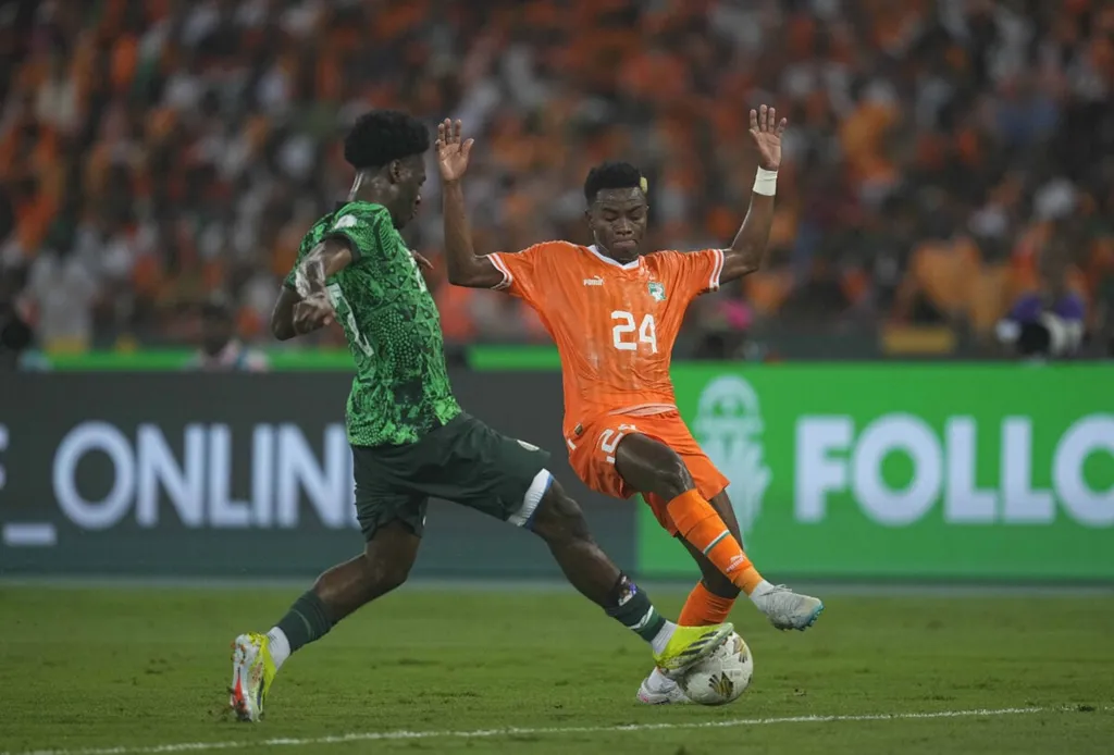 Ola Aina explains AFCON 2024 final flop, denies Adingra 'cooking'