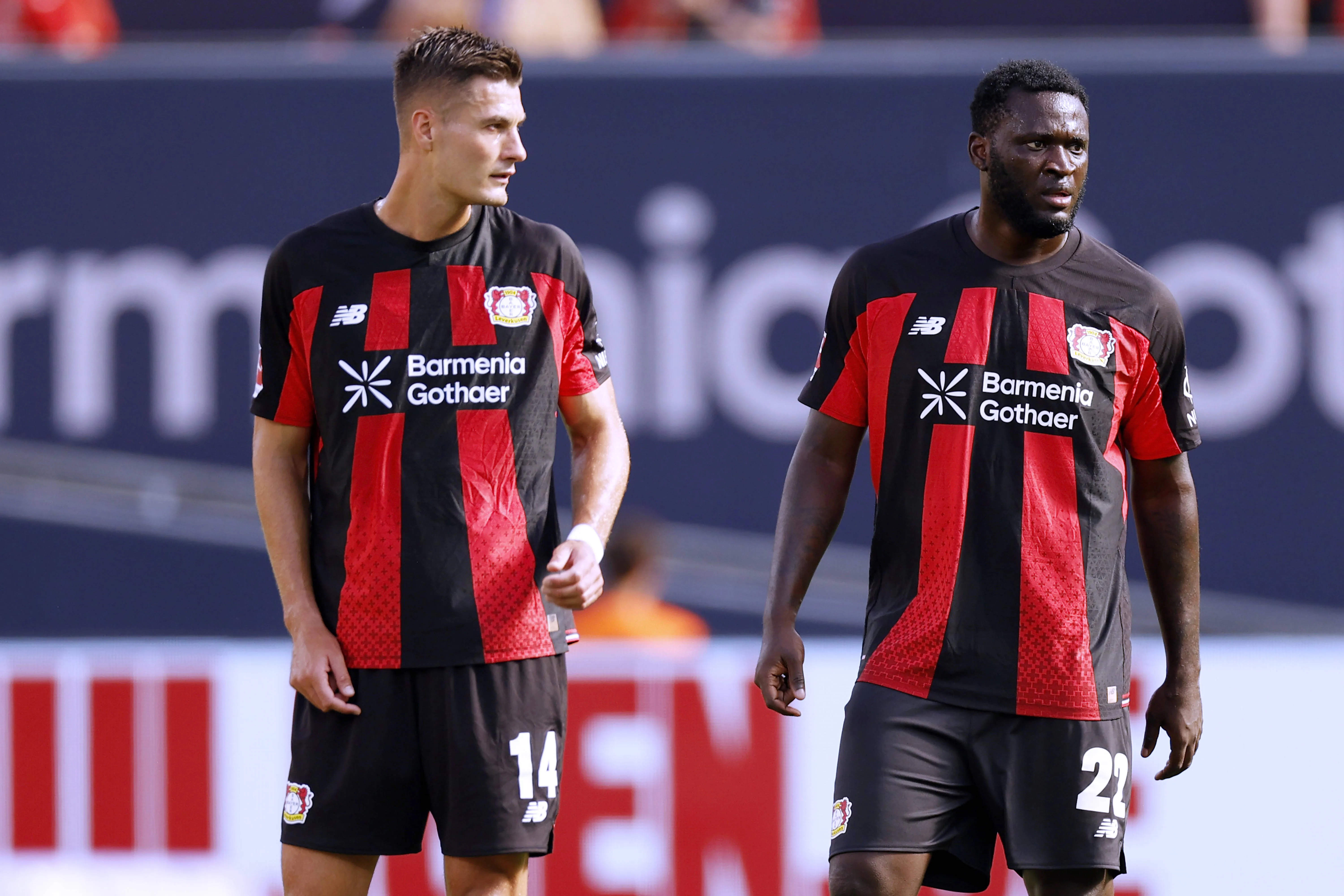 SCHICK Patrik with BONIFACE Victor