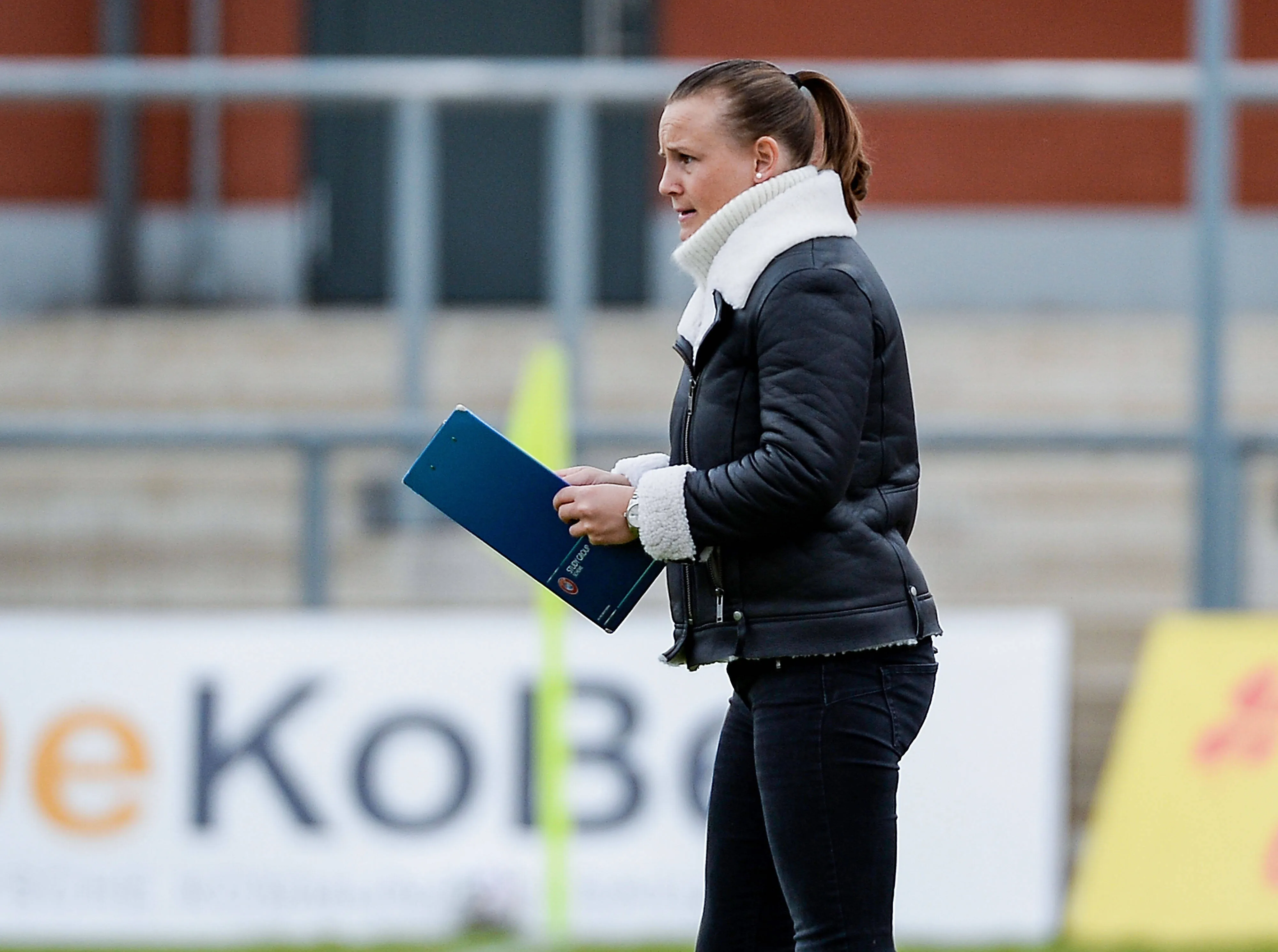 Zambia's coach Nora H&auml;uptle