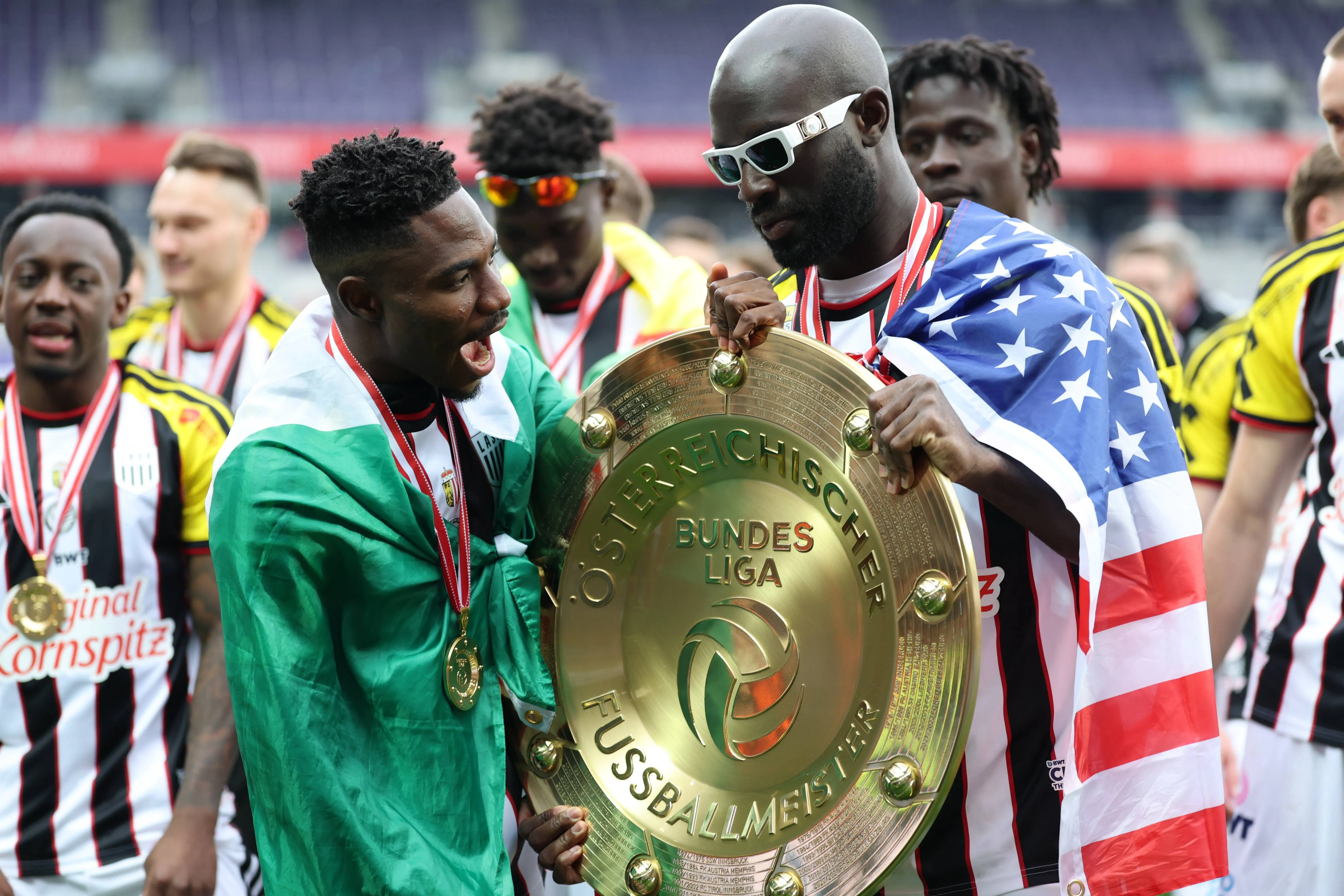 Nigeria and LASK forward Moses Usor 