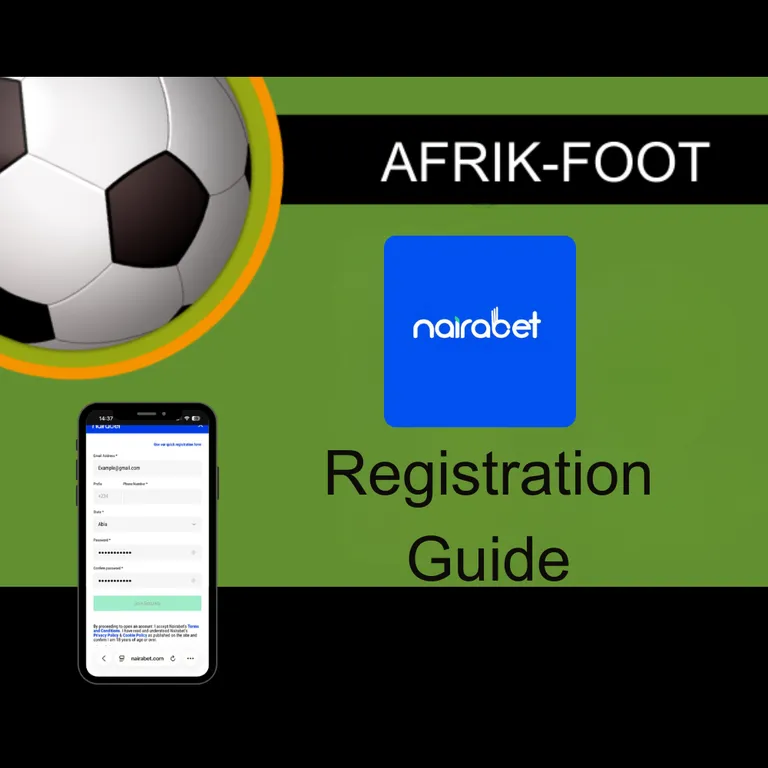 Nairabet Registration Guide: How to Sign Up in 2026