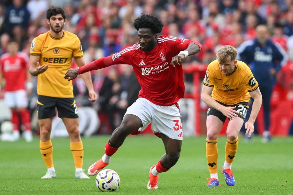 Nottingham Forest FC v Wolverhampton Wanderers FC &ndash; Premier League Ola Aina of Nottingham Forest is in action during the