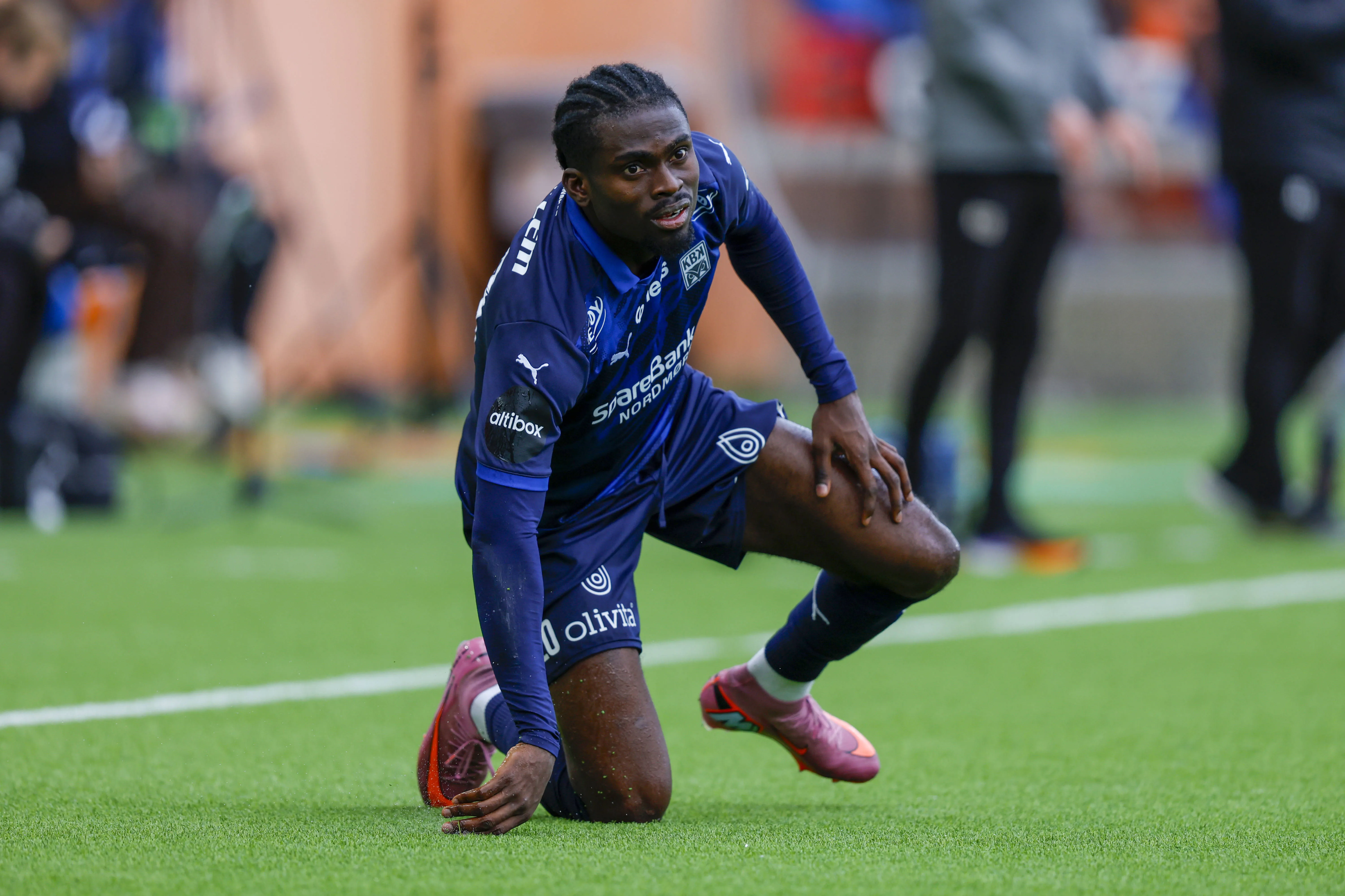 Super Eagles invitee and Kristiansund star Wilfred Igor.