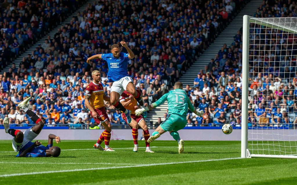 Cyriel Dessers on the money again as Rangers edge Motherwell