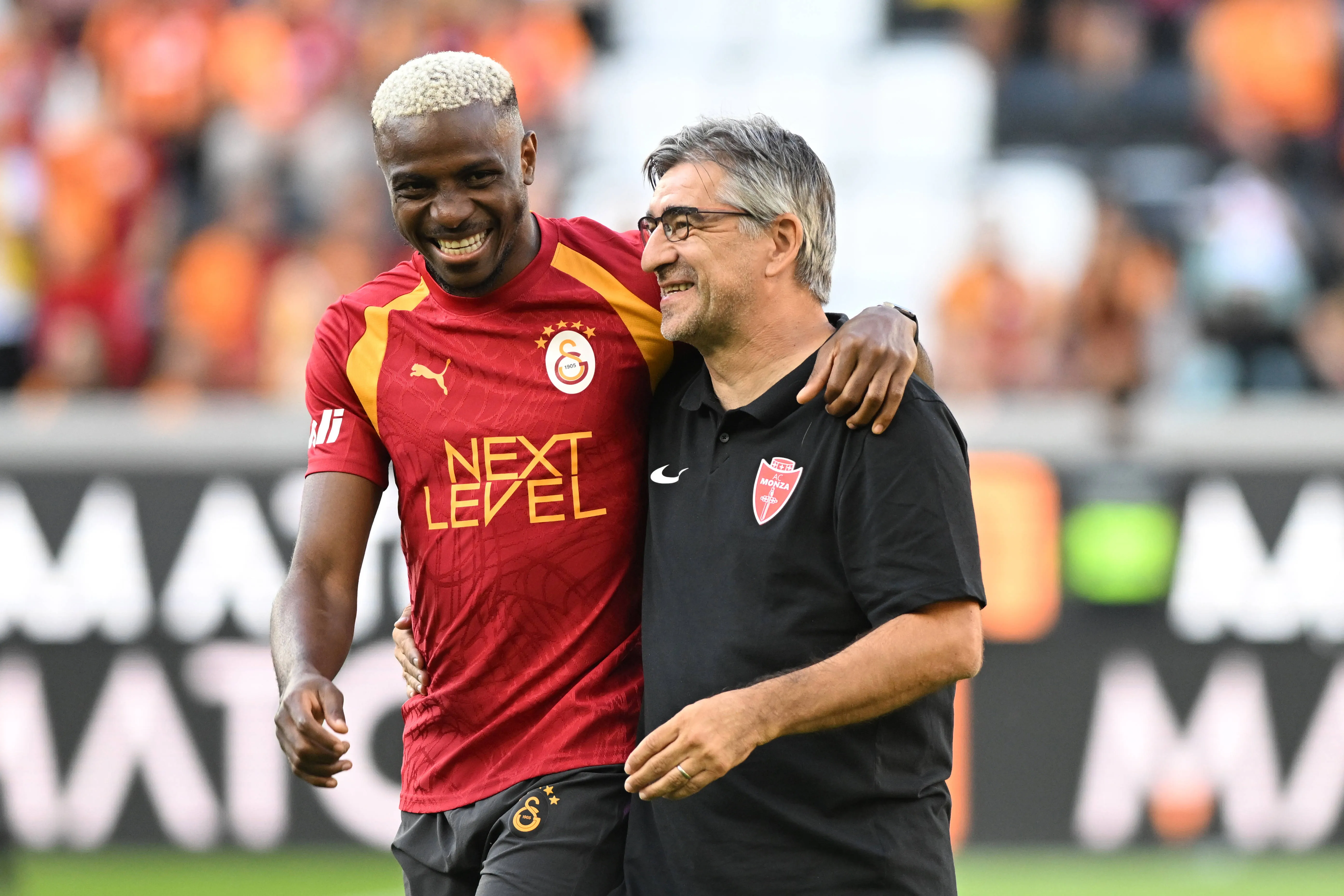 Victor Osimhen and Ivan Juric