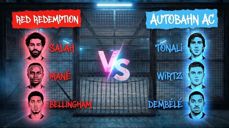 Red Redemption vs Autobahn AC &mdash; Salah, Man&eacute; and Bellingham enter the Afrik-Foot Cage