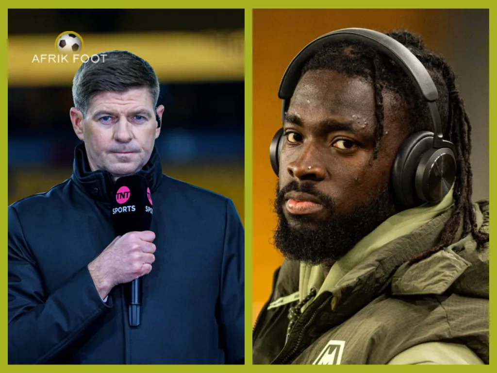 Steven Gerrard reacts to Arokodare foul calls in Wolves win vs Liverpool