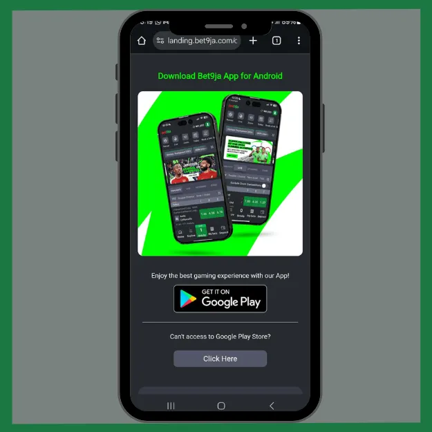 bET9JA app Android download