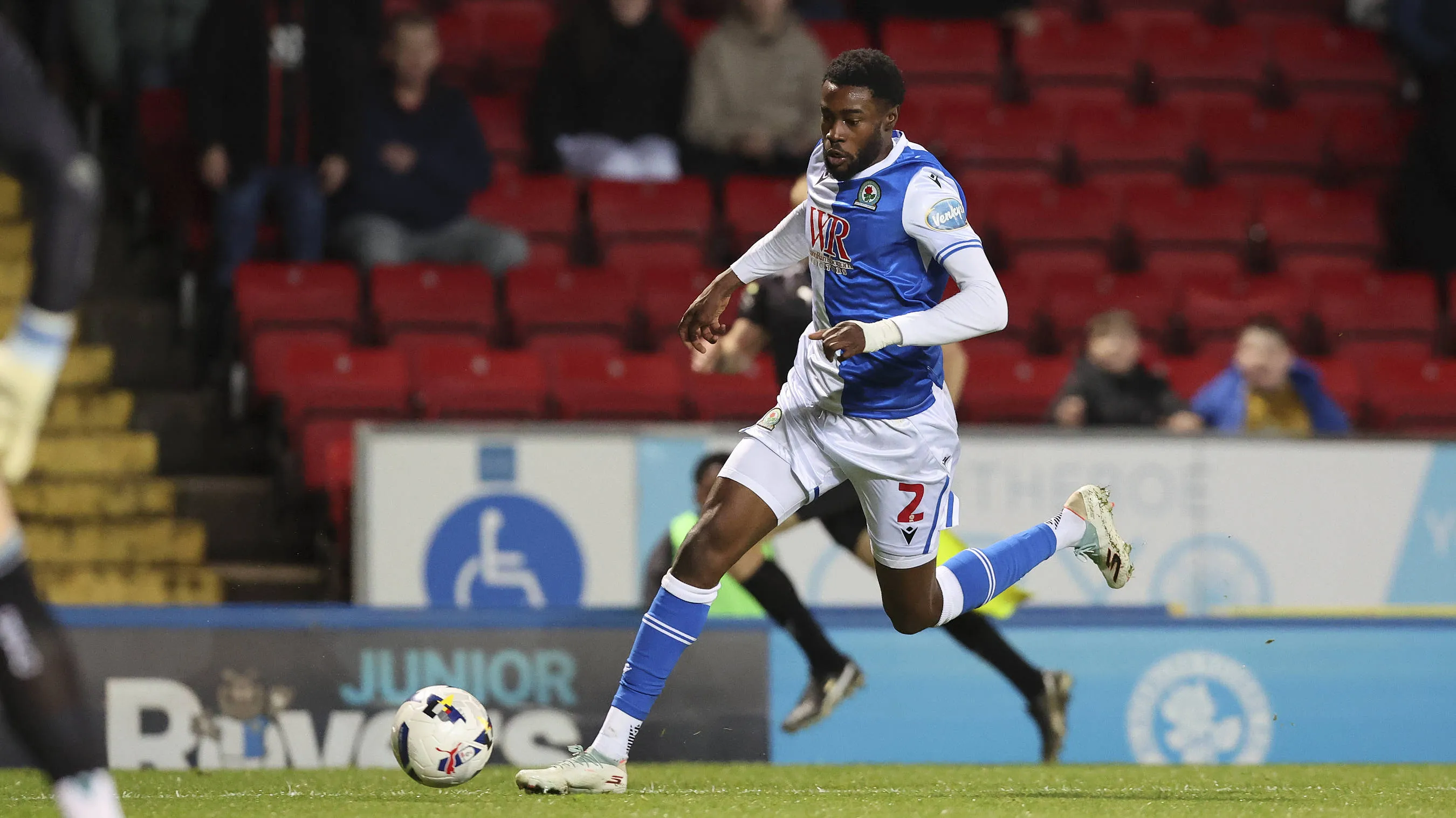 Super Eagles and Blackburn Rovers defender Ryan Alebiosu. 