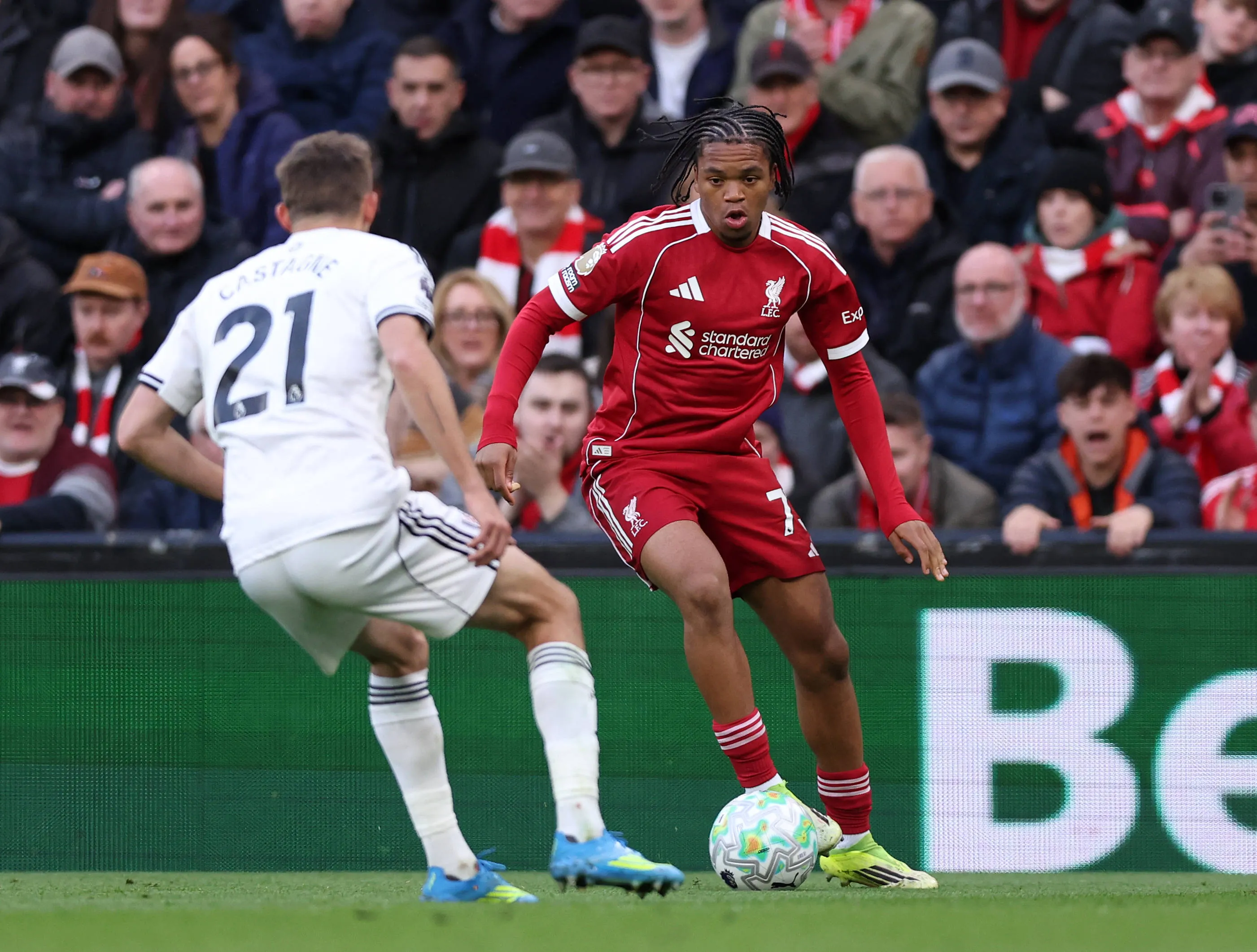 Liverpool talent Rio Ngumoha 