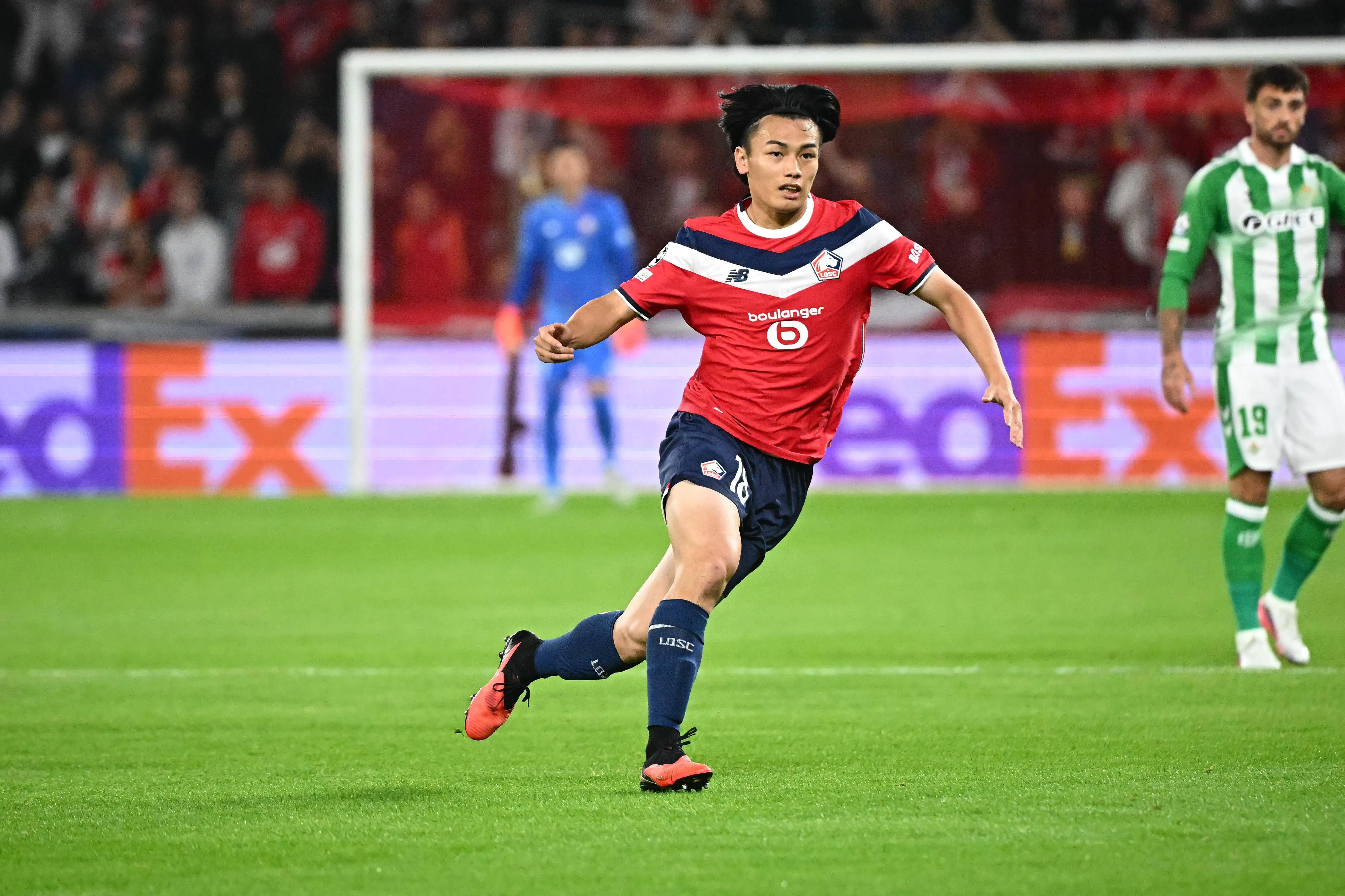 Lille's Ayase Ueda 