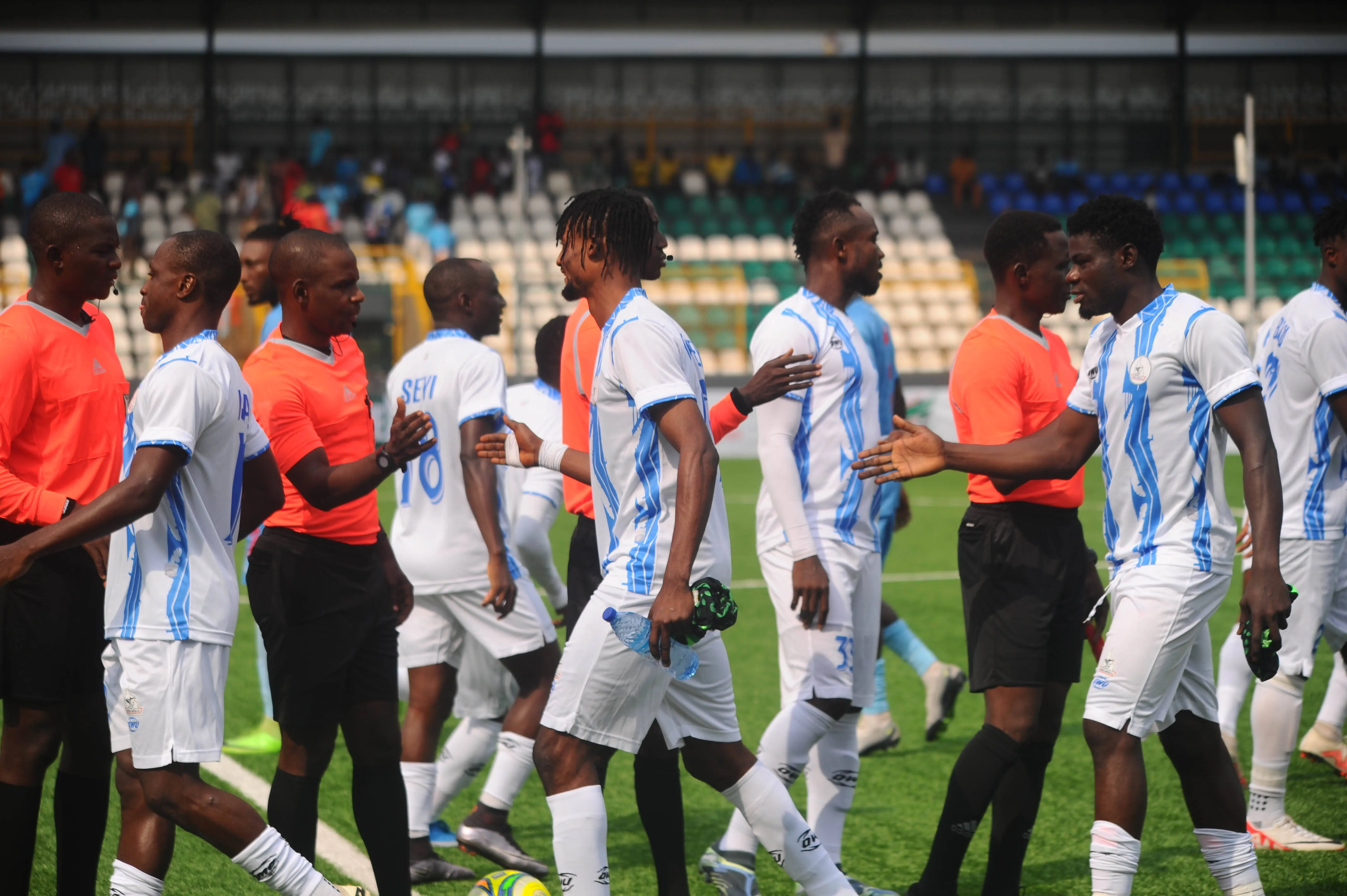 Rivers United during the NPFL.
