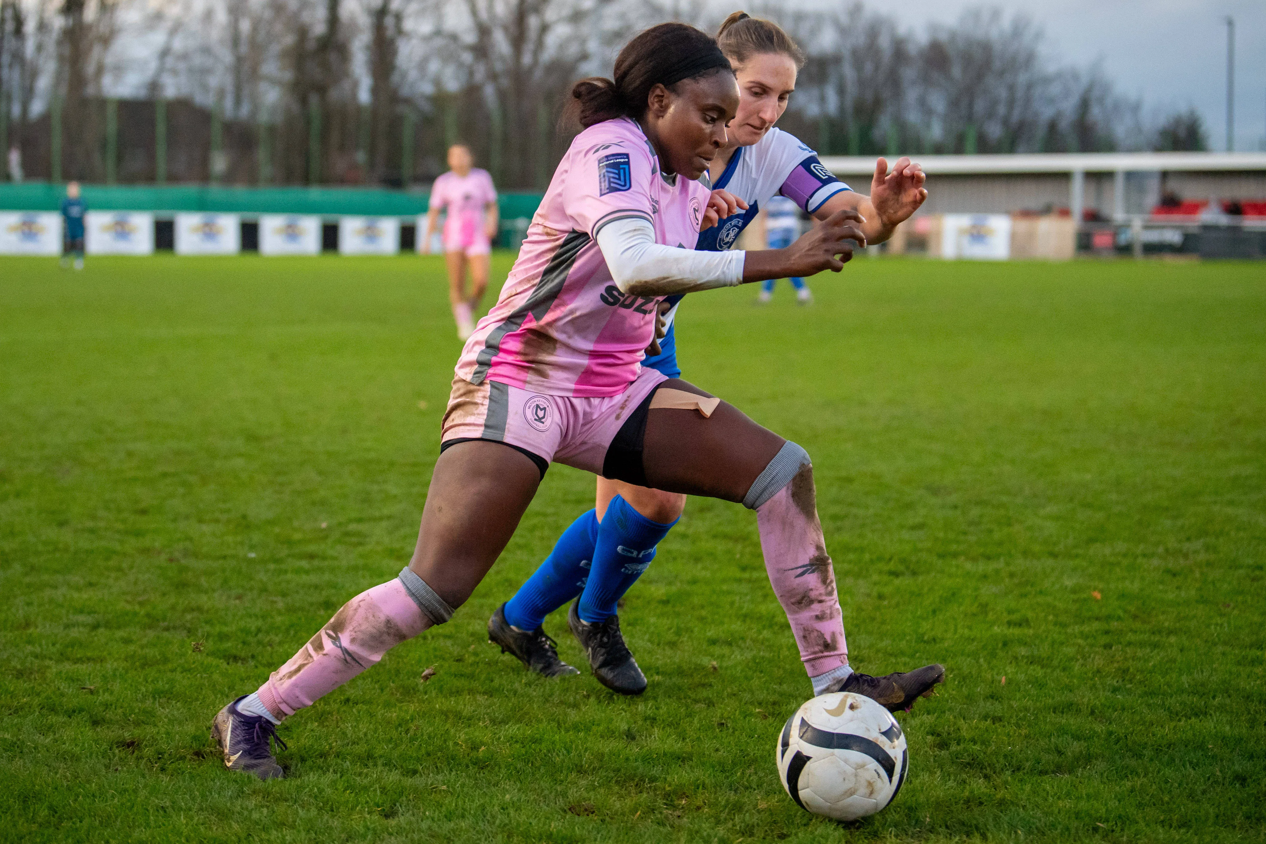 MK Dons captain Favour Omenazu 