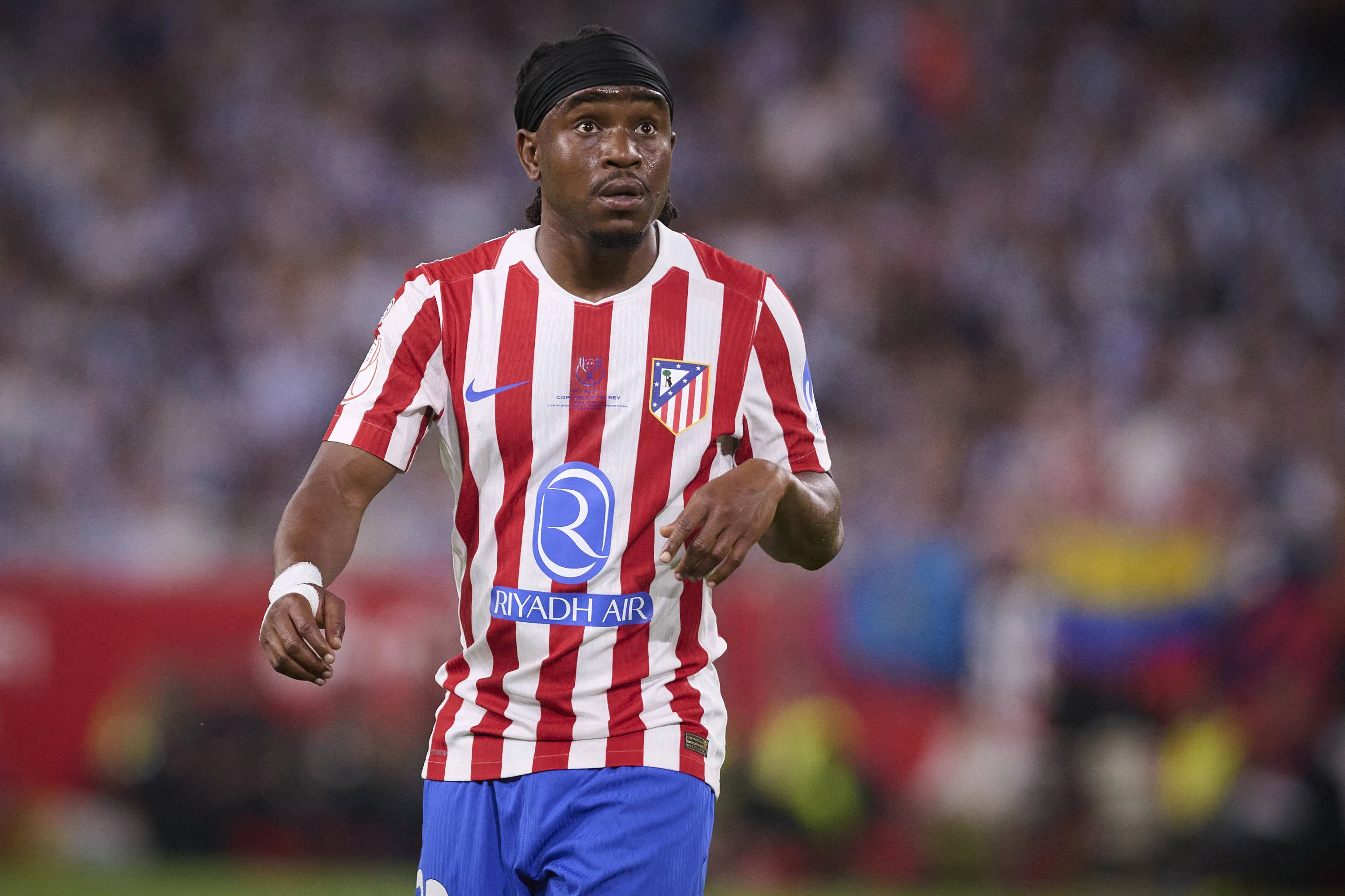 Atl&eacute;tico Madrid forward Ademola Lookman 