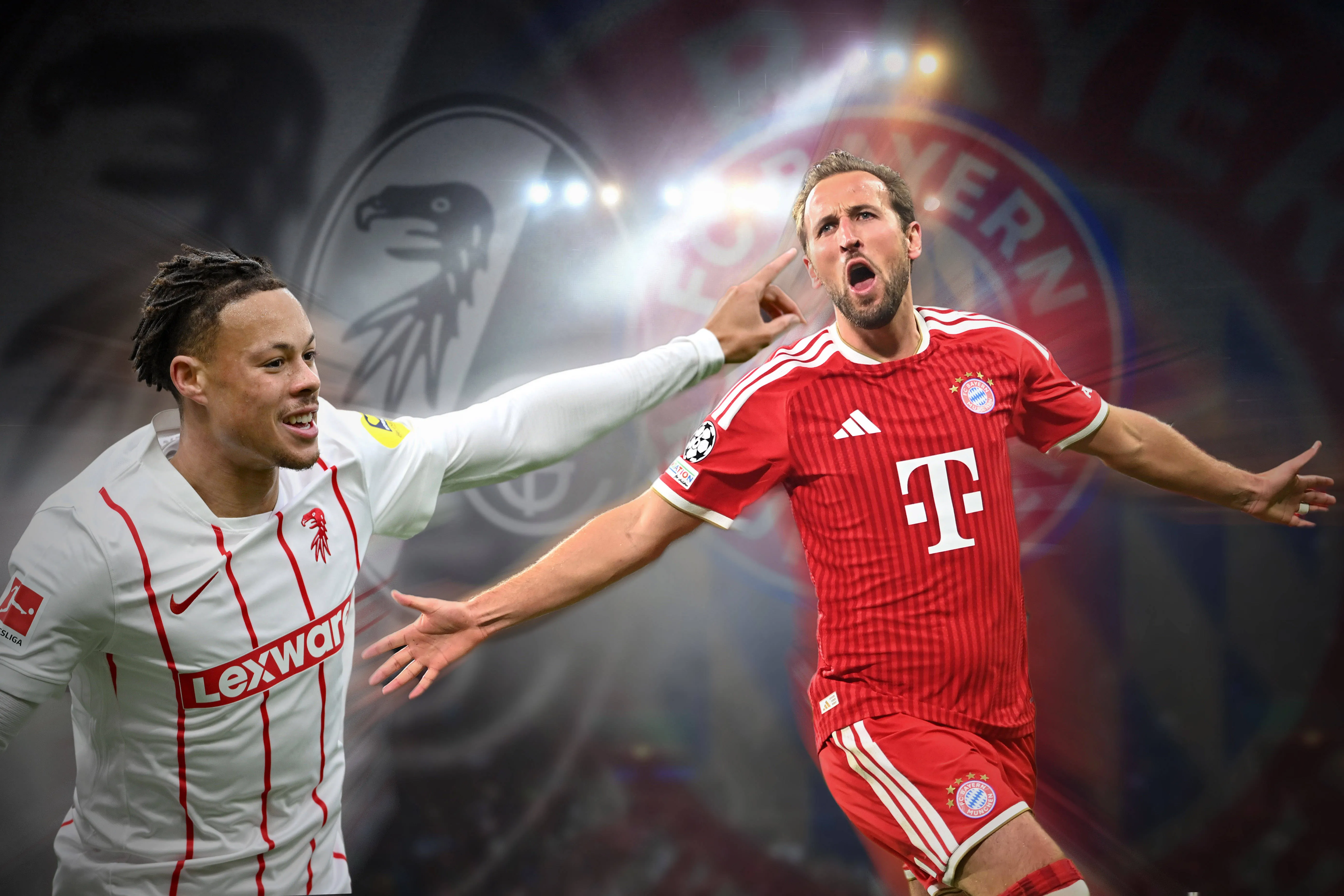 SC Freiburg vs Bayern Munich at Europa-Park Stadium