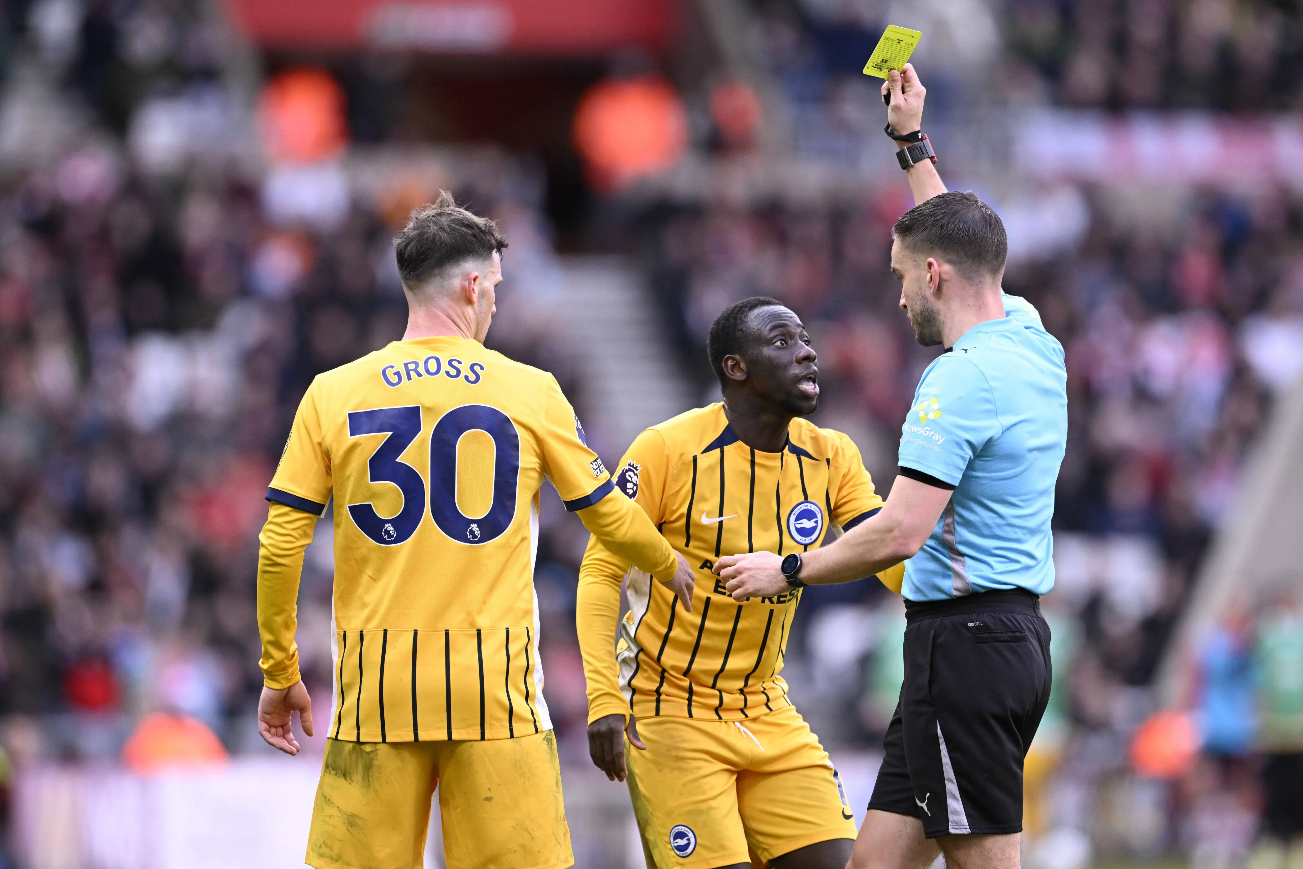 Yankuba Minteh of Brighton & Hove Albion