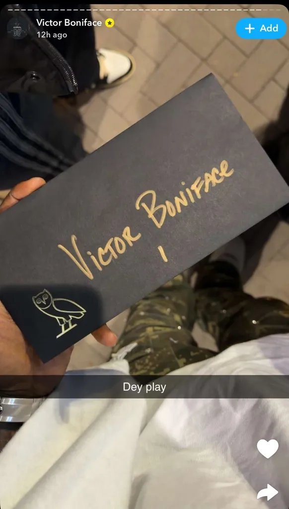 Victor Boniface snubs query from leading German publication over borderline misogynistic online activity