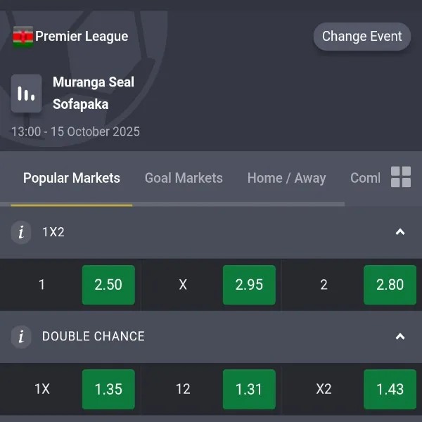 Bet of the day: 15/10/2025