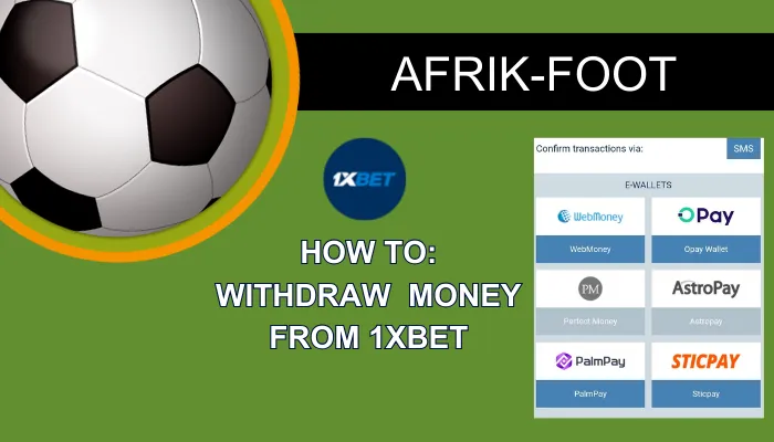 How to withdraw money from 1xBet Nigeria (2025)