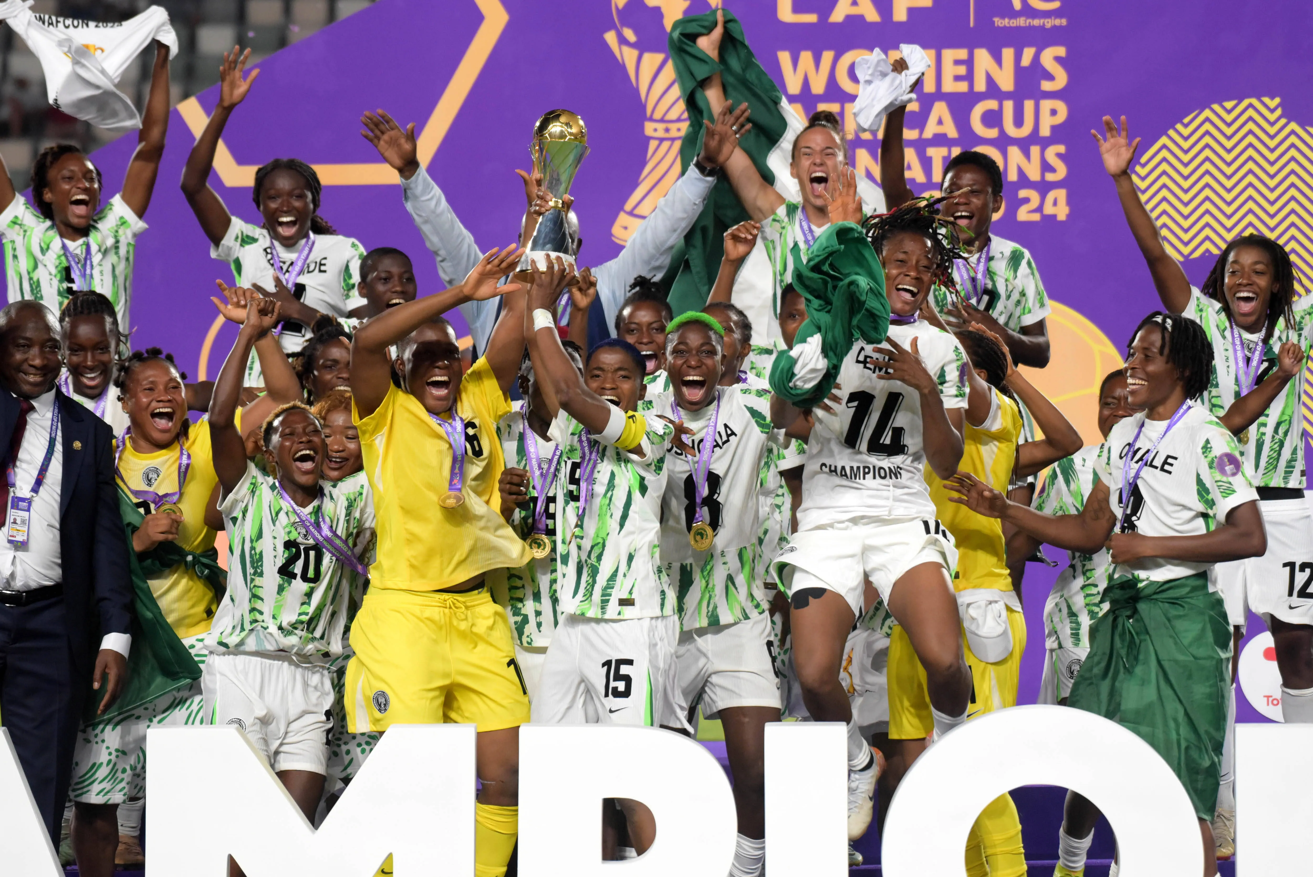 Super Falcons, African champions 