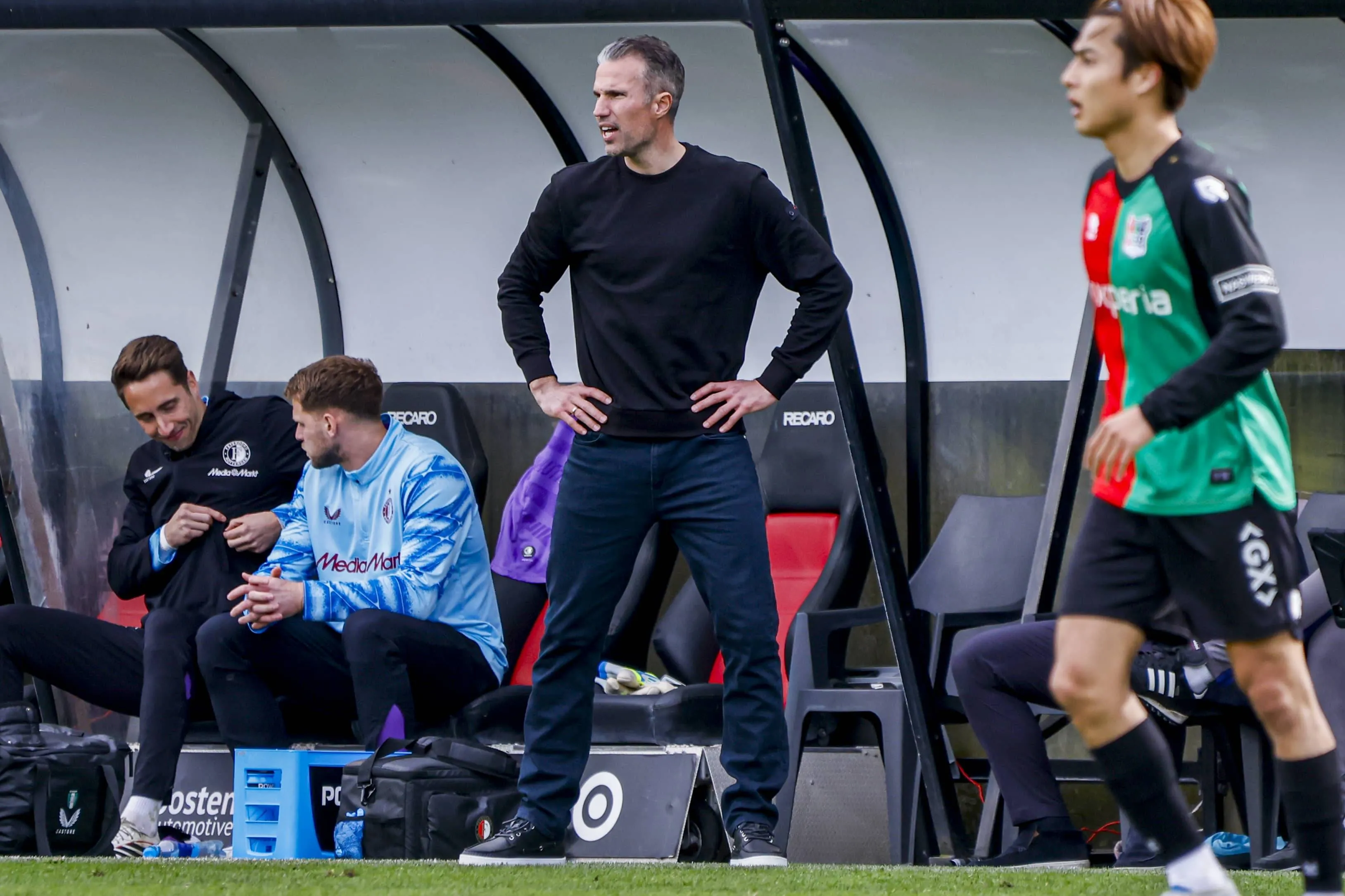 head coach Robin van Persie of Feyenoord