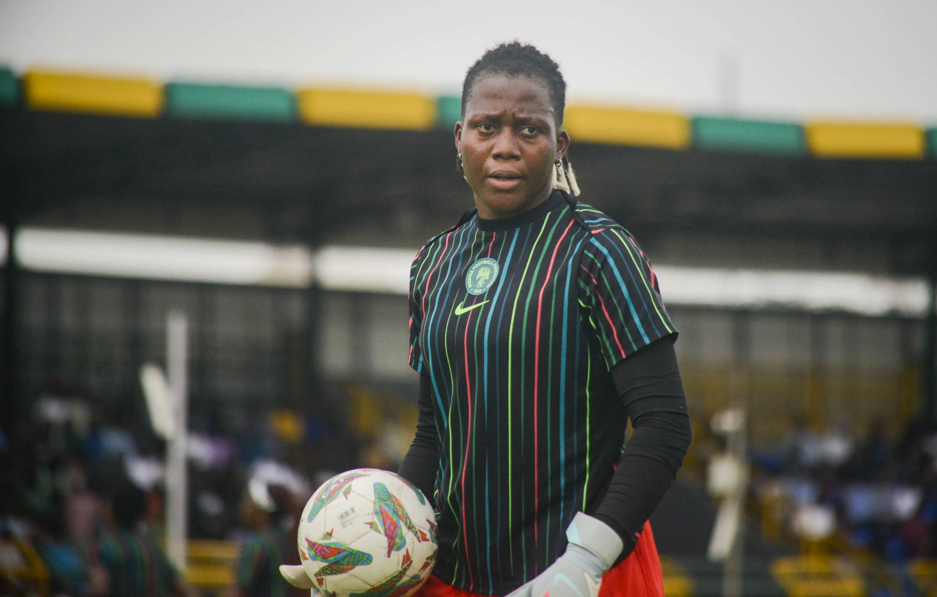 Chiamaka Nnadozie, goalkeeper of the Super Falcons
