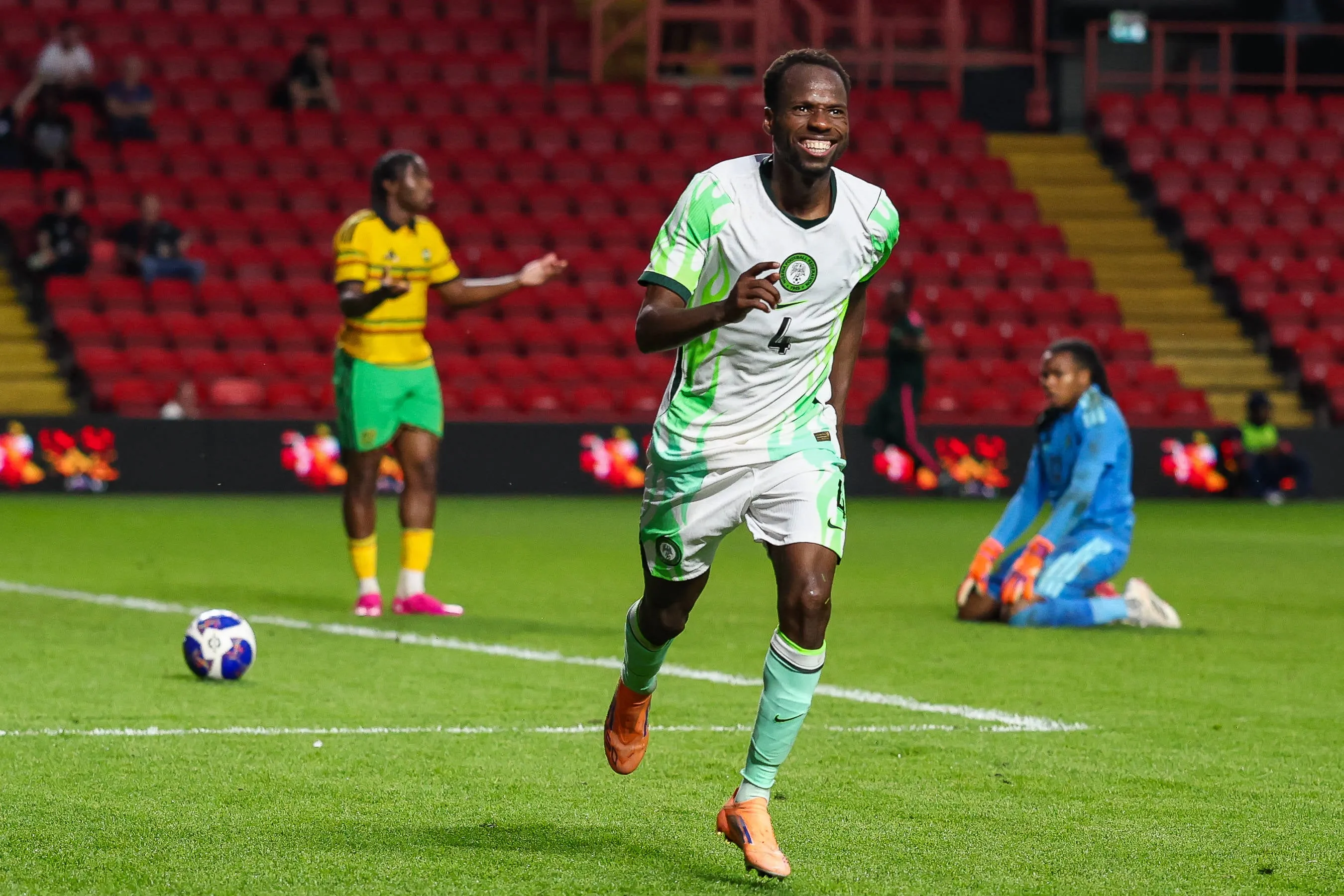 Super Eagles midfielder Alhassan Yusuf 