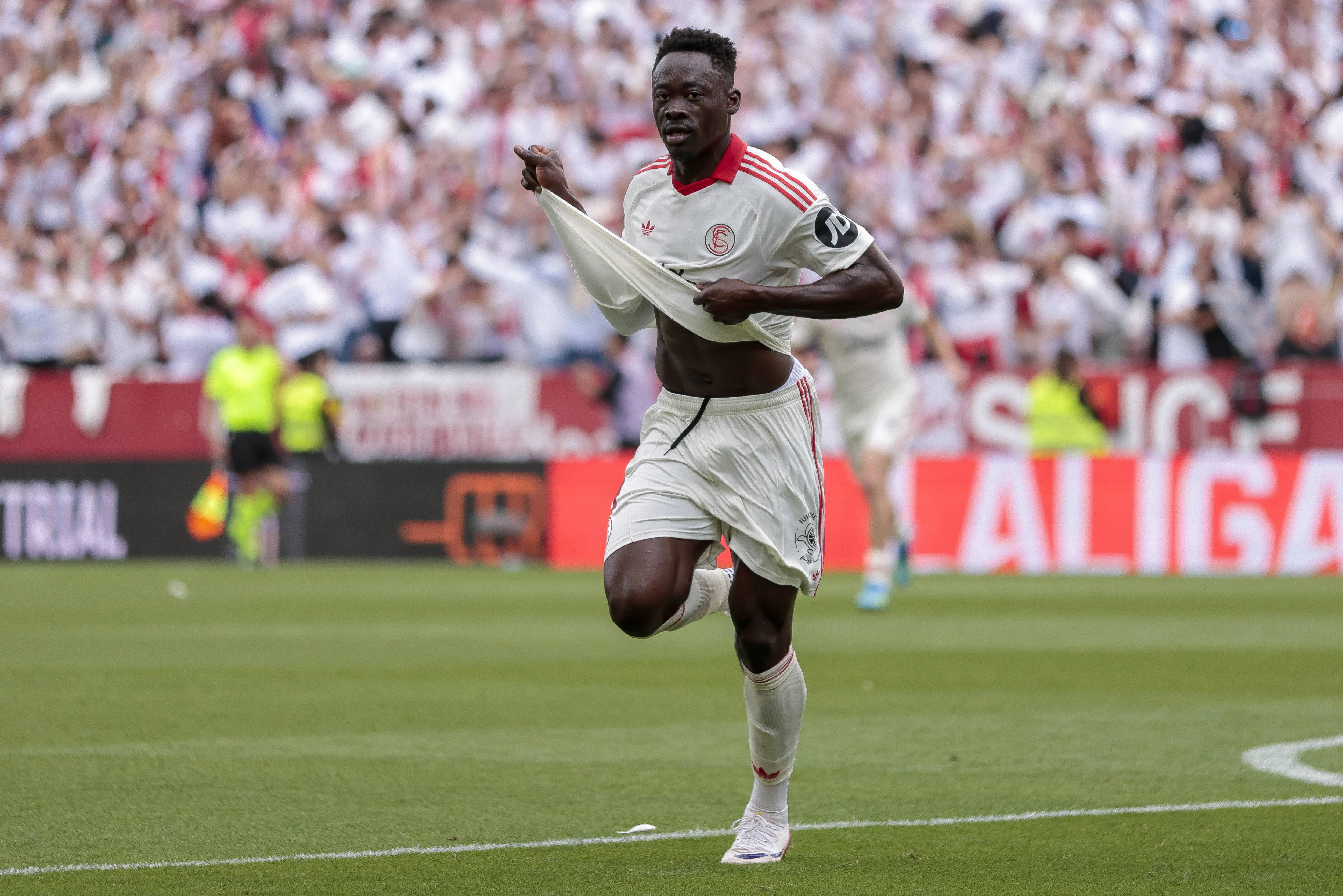 Sevilla forward Akor Adams