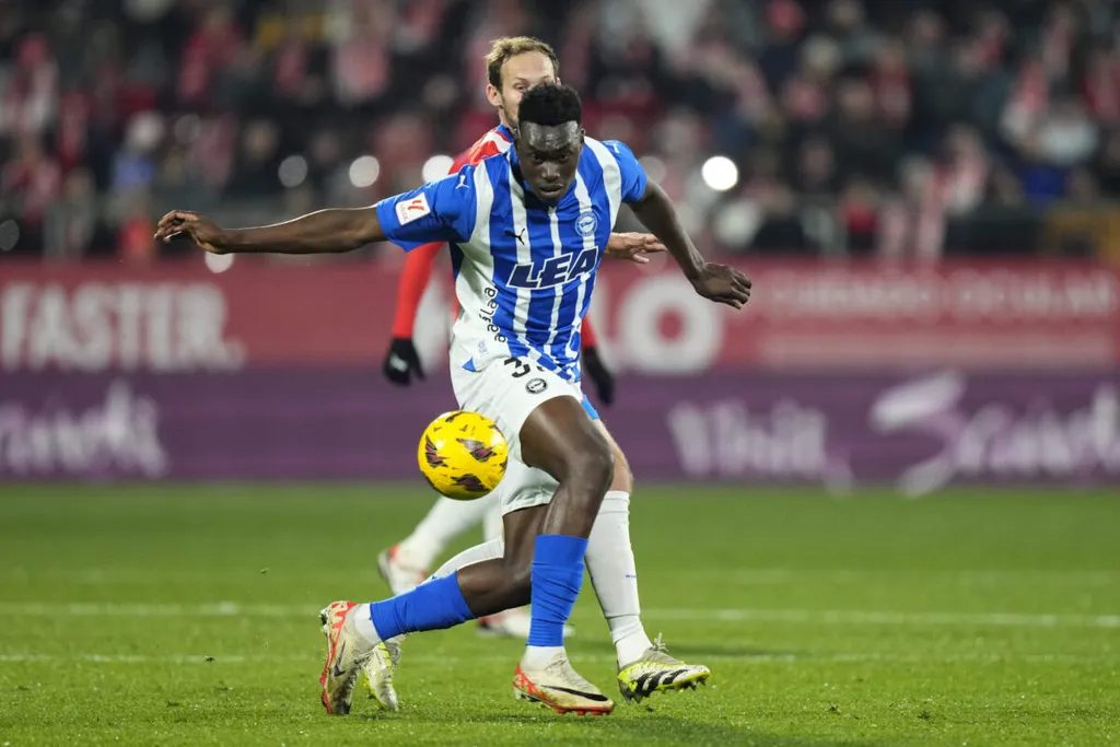 Nigerian forward Samu Omorodion 