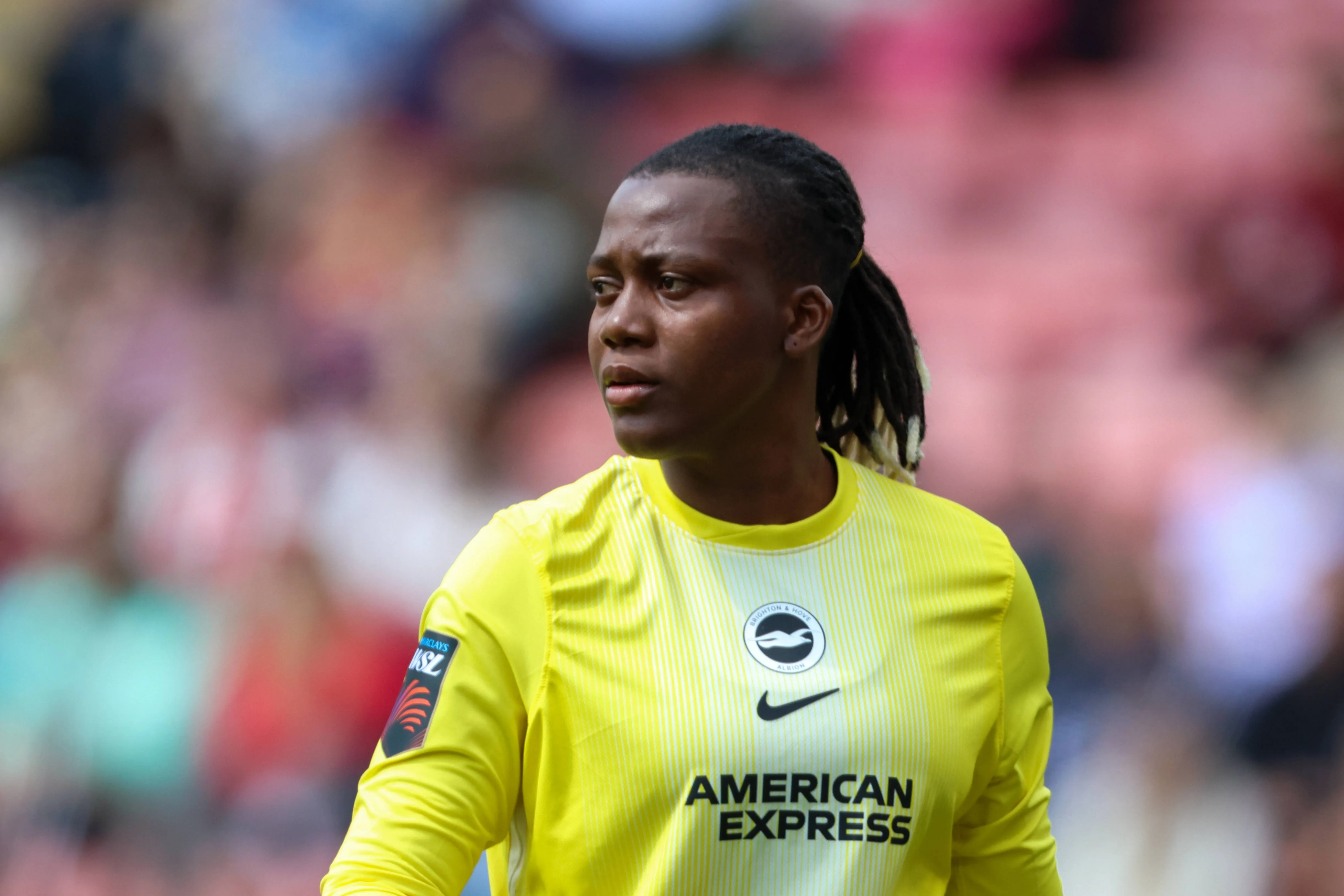 Nigeria and Brighton Hove Albion goalkeeper Chiamaka Nnadozie