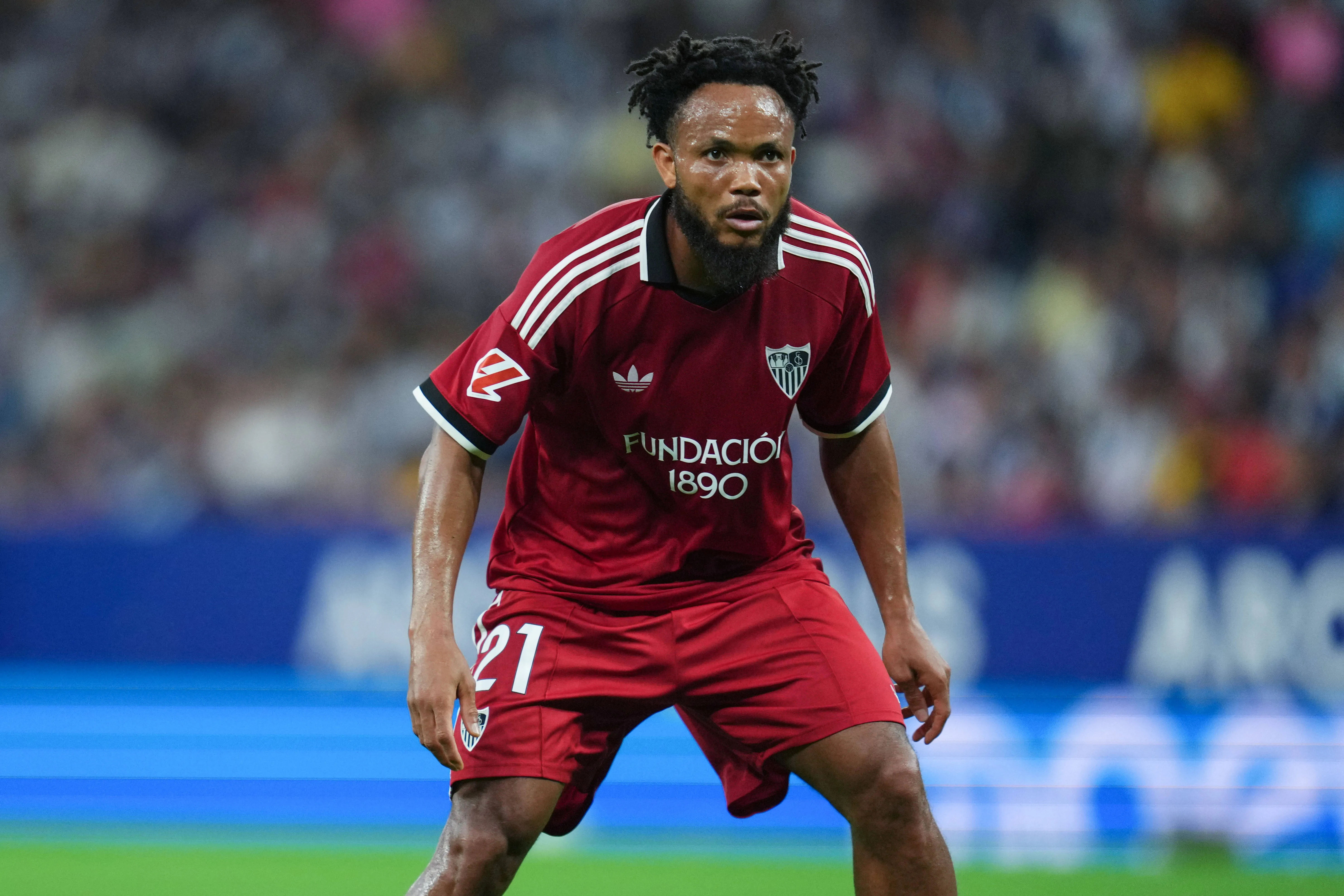 Chidera Ejuke of Sevilla FC
