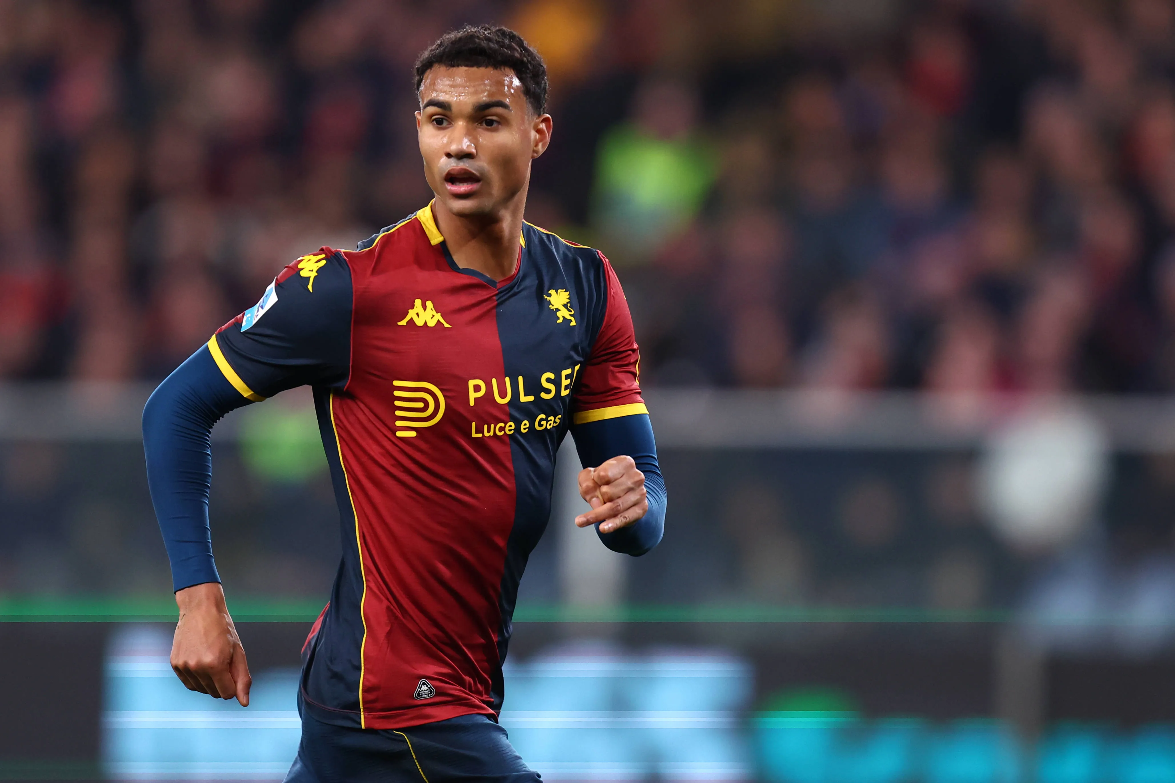 Alessandro Marcandalli of Genoa Cfc looks on