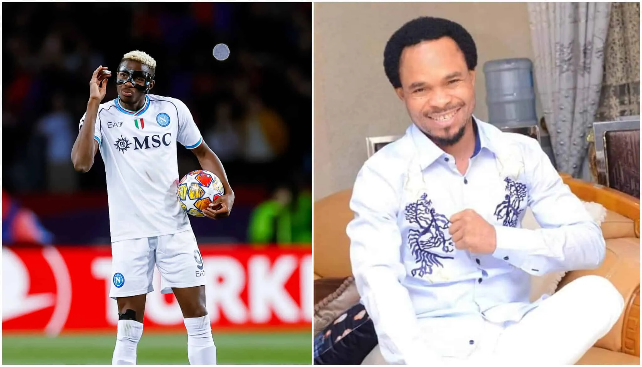 Prophet? Boniface reveals Indabosky anointing on Osimhen