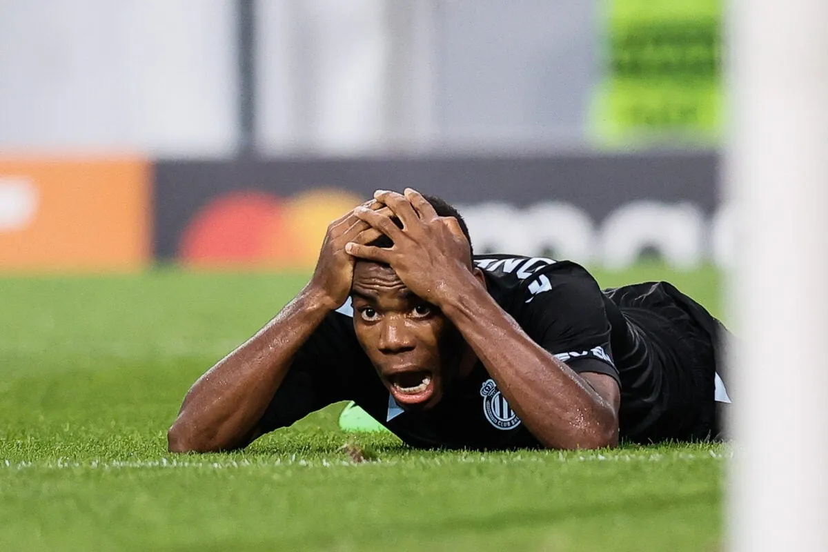 Onyedika: Club Brugge suffer Europa Conference League exit without suspended midfielder