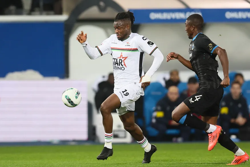 Brilliant Ikwuemesi brace powers Leuven to victory in Belgium