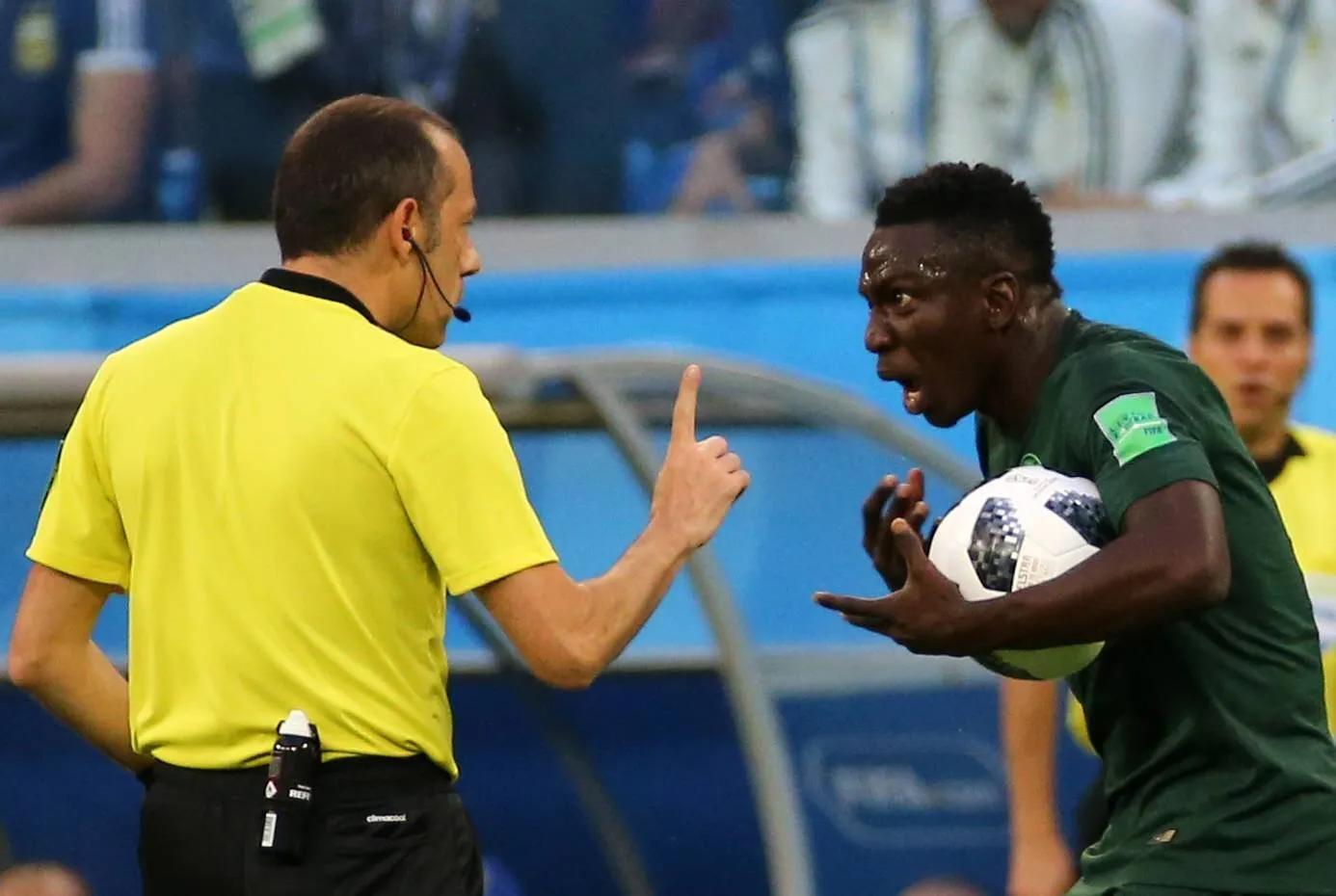 Super Eagles midfielder Peter Oghenekaro Etebo 